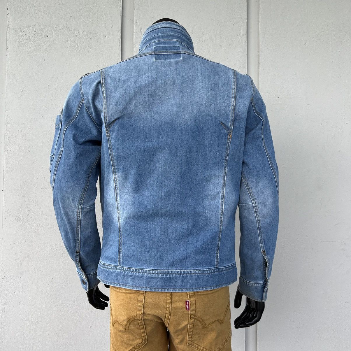 Japanese Brand I'z FRONTIER Stretch Denim Jacket Size US L / EU 52-54 / 3 - 2 Thumbnail
