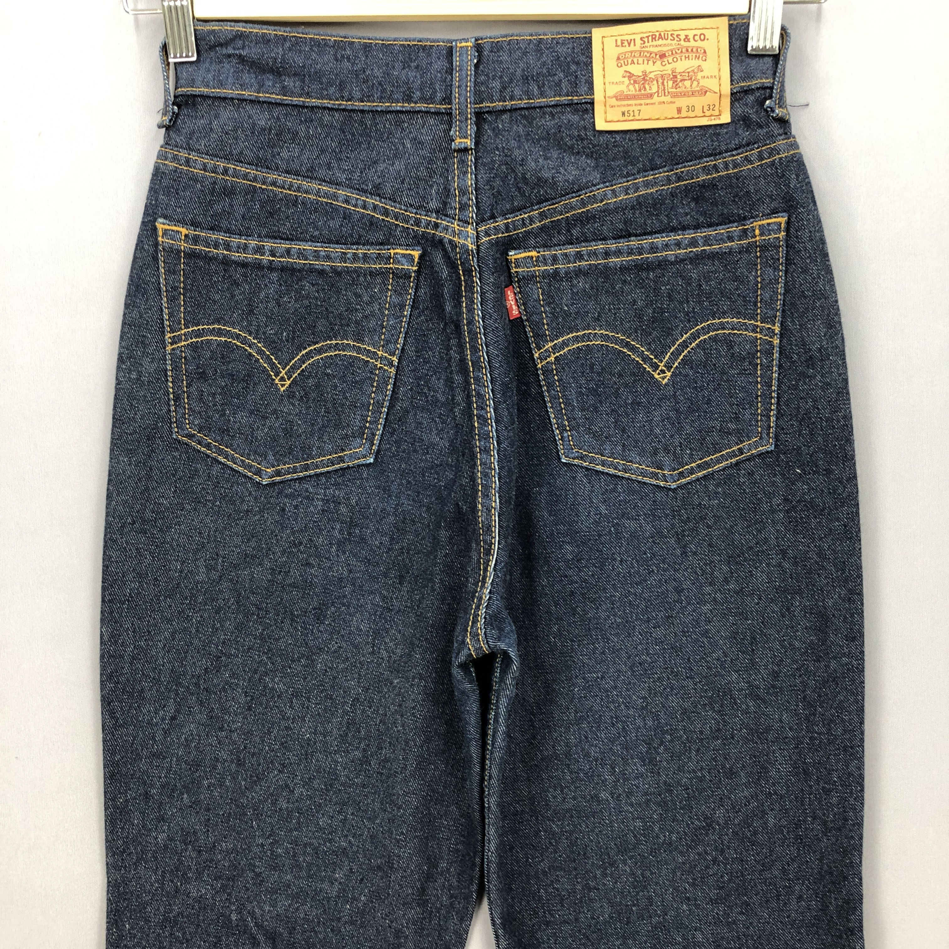 Levi's Vintage Levi's 517 Boot Cut Jeans Bell Bottom Flare Denim Size 26" / US 2 / IT 38 - 4 Thumbnail