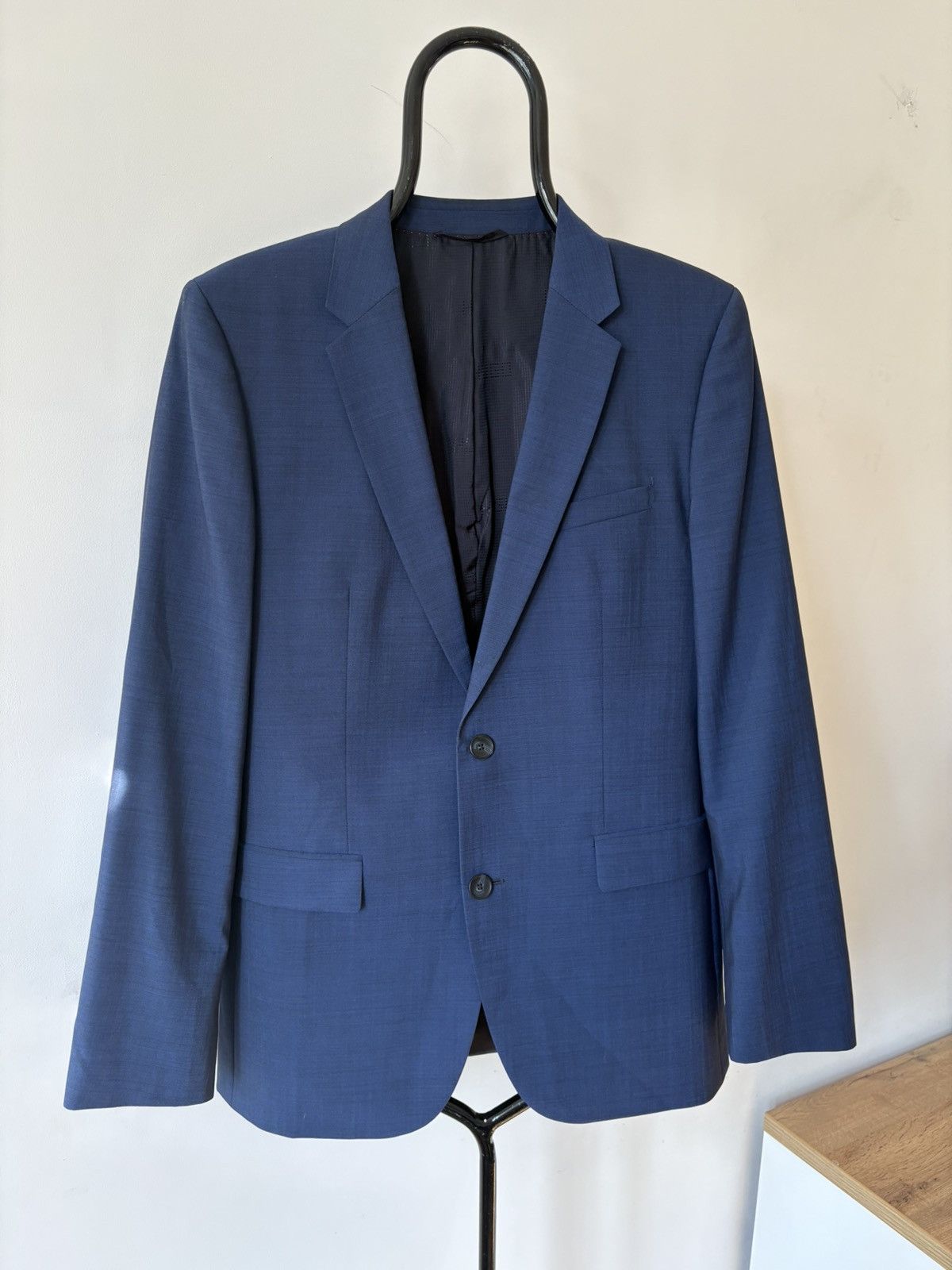 Designer × Hugo Boss Hugo Boss Aeron1/Hamen1 Men’s Suit – Navy Blue Size 40L - 3 Thumbnail