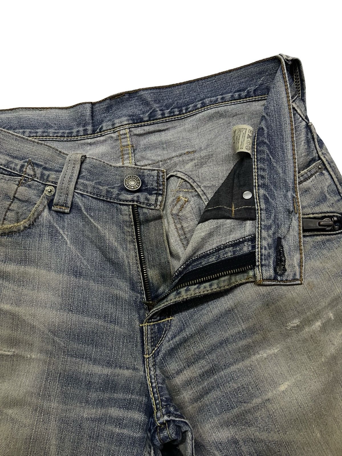 Levi's Vintage 00s Levi’s 502 Y2K Japanese Market Denim - W35 Size US 35 - 8 Thumbnail