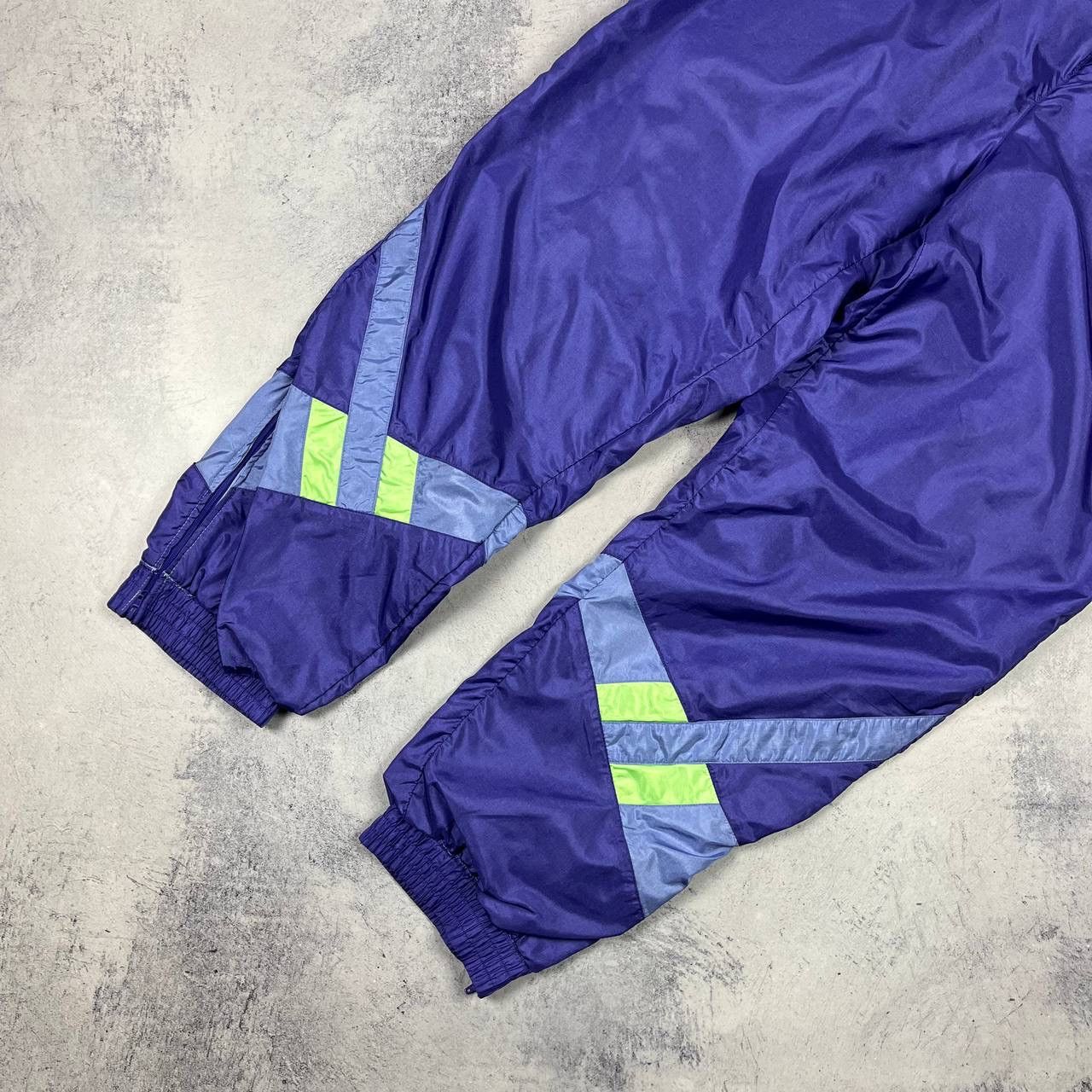 Adidas × Vintage Adidas vintage y2k nylon track suit jacket + pants 00’s Size US L / EU 52-54 / 3 - 6 Thumbnail