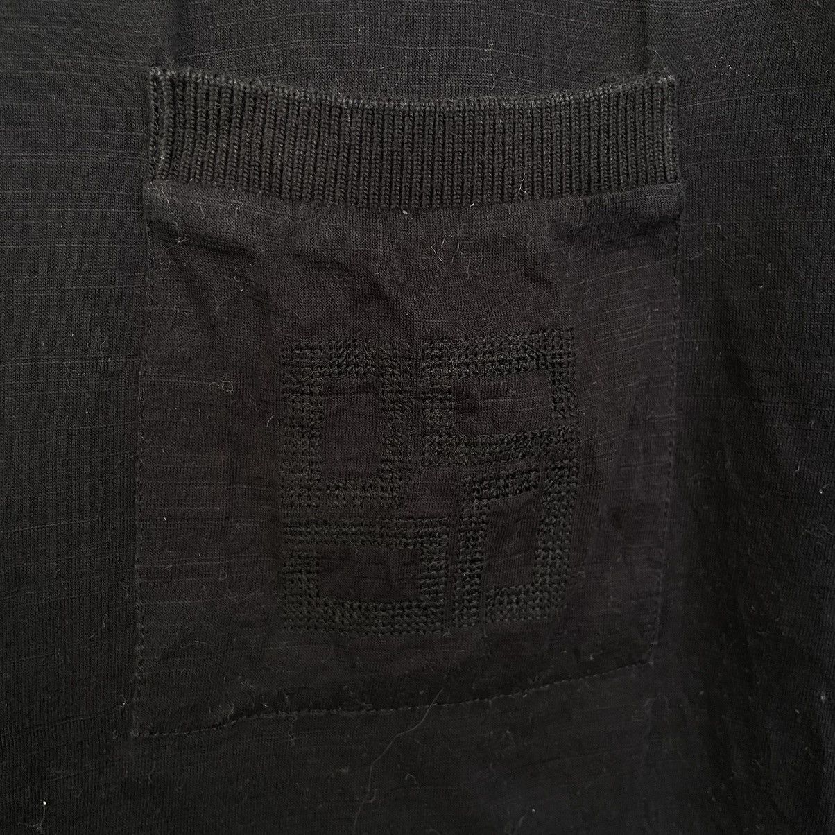 Designer × Lancel Lancel Single Pocket Black Blank T Shirt Size US L / EU 52-54 / 3 - 2 Thumbnail