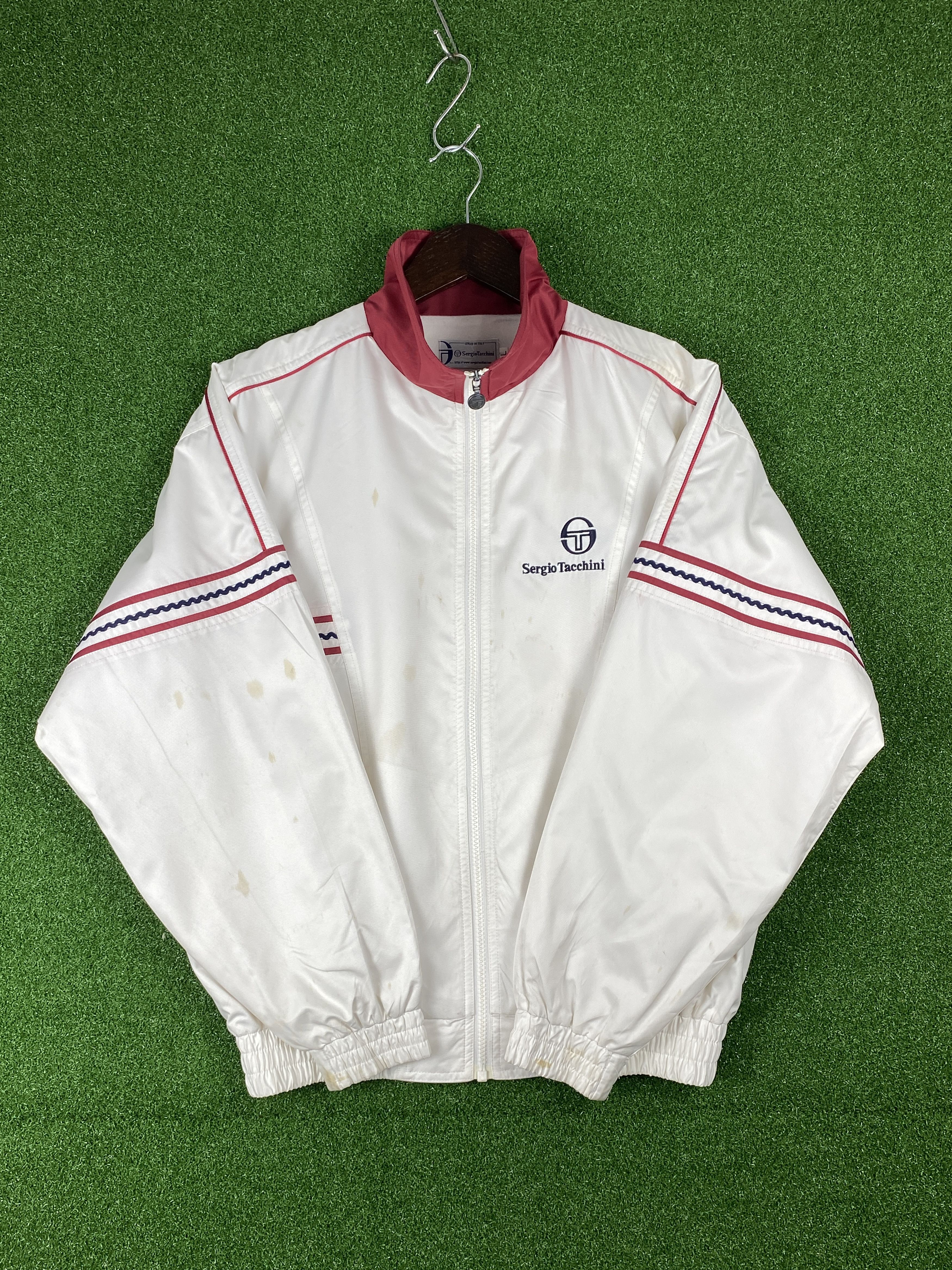 Sergio Tacchini Vintage Sergio Tacchini Zip Up Jacket K0025 Size US M / EU 48-50 / 2 - 5 Thumbnail