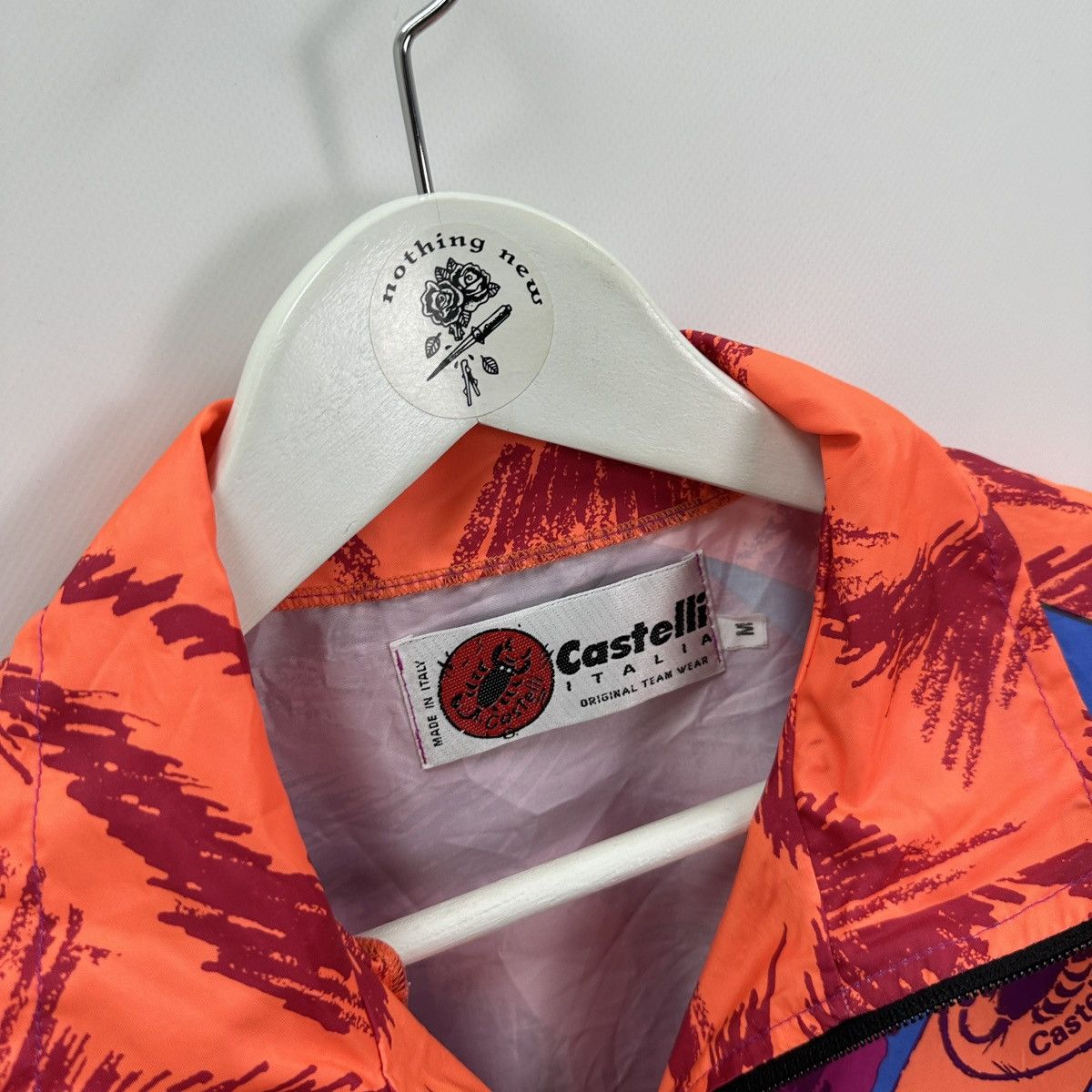 Vintage Vintage 90s Castelli Pro Race Windbreaker cycling jacket Size US M / EU 48-50 / 2 - 11 Thumbnail