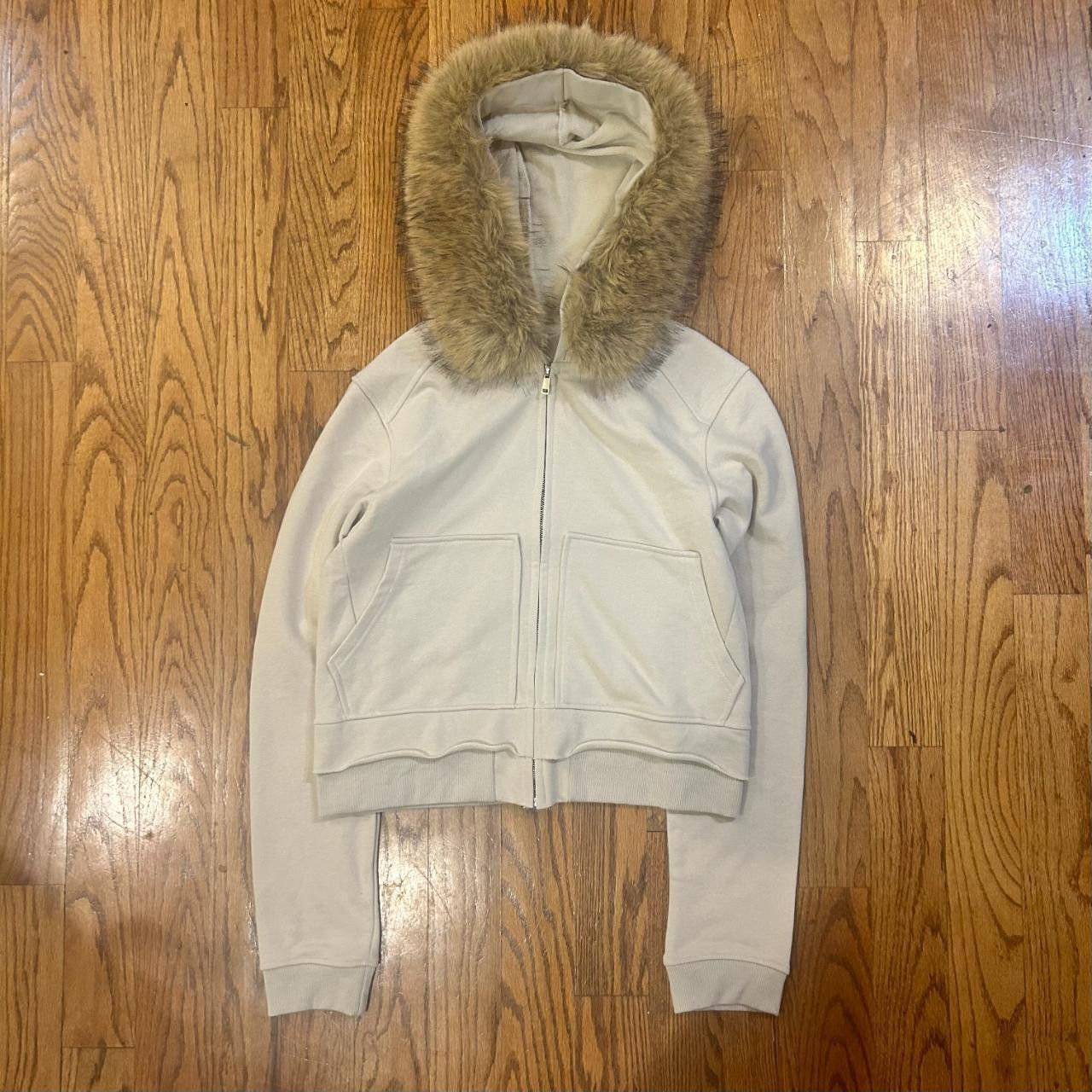 Other Beige Fur zip up hoodie Size US XL / EU 56 / 4 - 1 Thumbnail