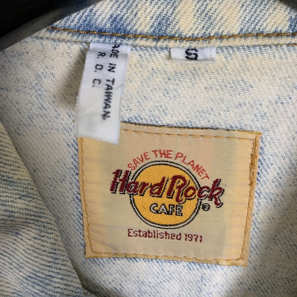 Hard Rock Cafe × Vintage Vintage Hard Rock Cafe Orlando Denim Jacket Small Size Size US S / EU 44-46 / 1 - 14 Thumbnail
