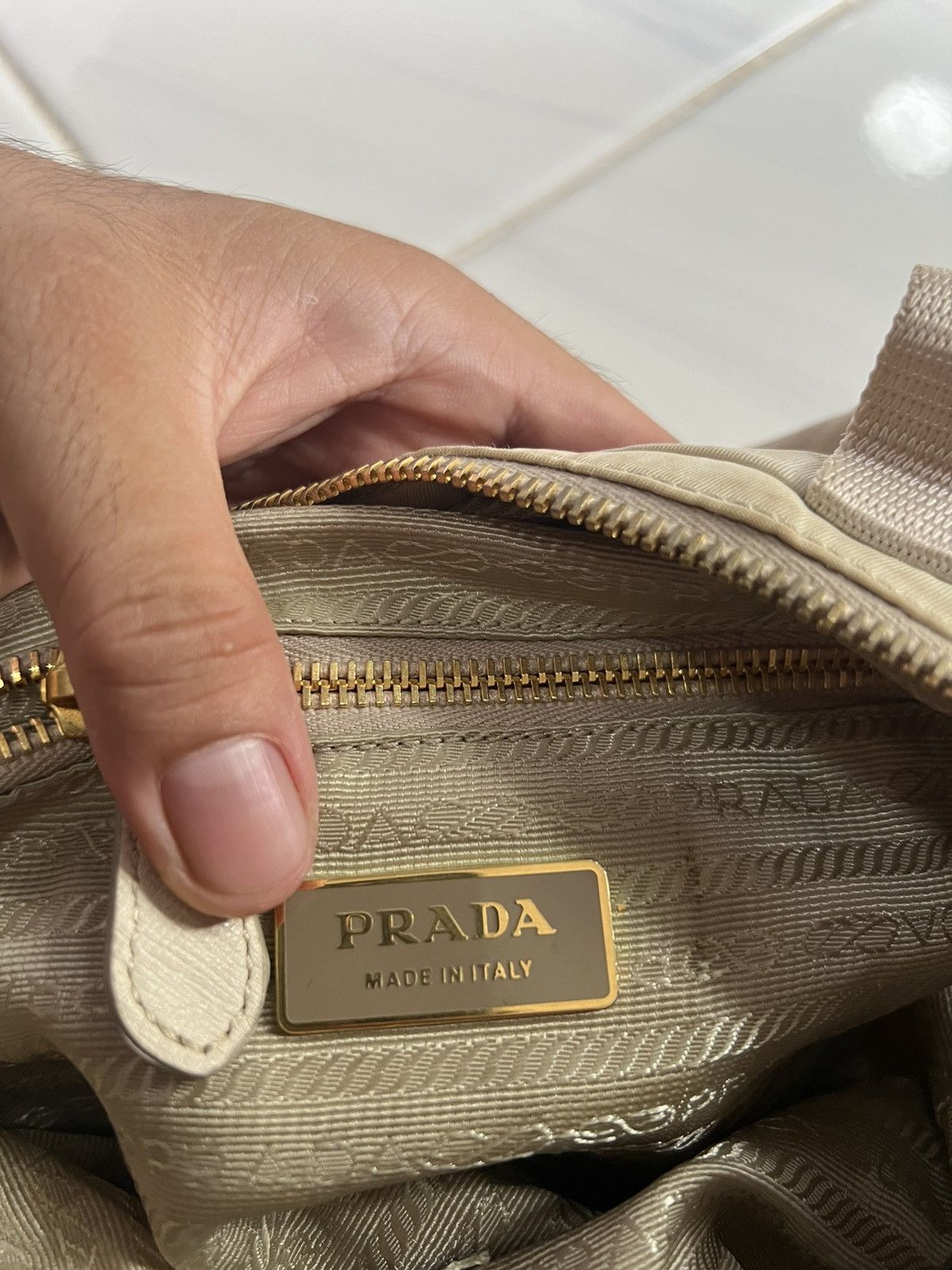 Prada Prada Fabric Handbag Size ONE SIZE - 10 Thumbnail