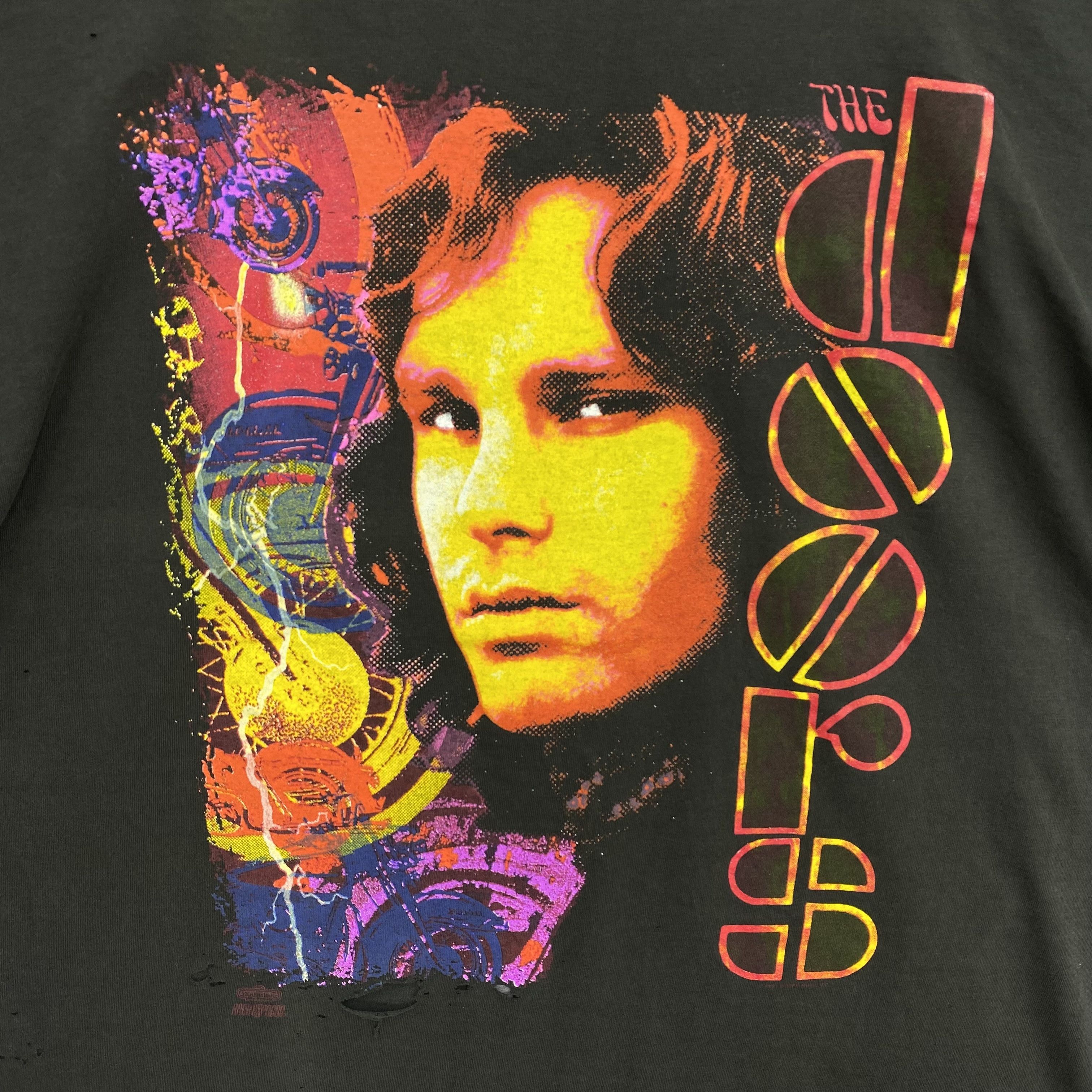 Band Tees × Vintage Vintage 90s The Doors T-Shirts Riders on the storm Tees Size US M / EU 48-50 / 2 - 3 Thumbnail
