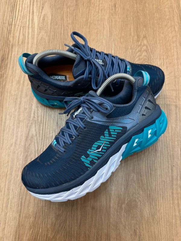 Hoka W Arahi 2 Hoka One One 40 Ortholite Dynamic Running Shoes in Blue, Women's (Size 8)