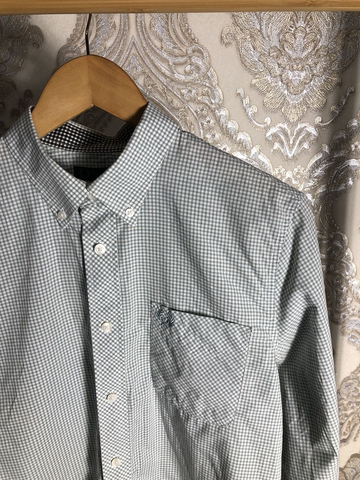 Fred Perry VINTAGE FRED PERRY CLASSIC DESIGNER CASUAL SHIRT DELUX Y2K Size US L / EU 52-54 / 3 - 2 Thumbnail