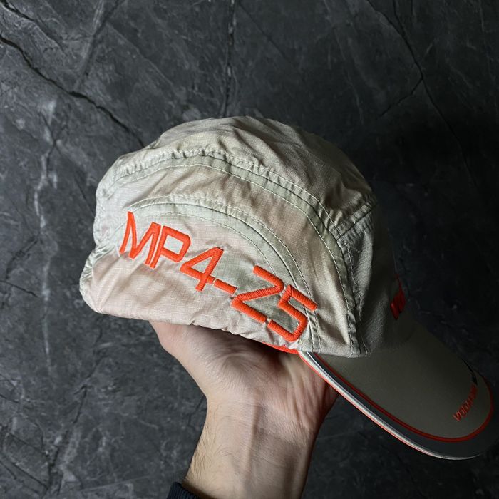 Casquette Vintage Vodafone McLaren Mercedes – Rouge, Une Taille (homme)