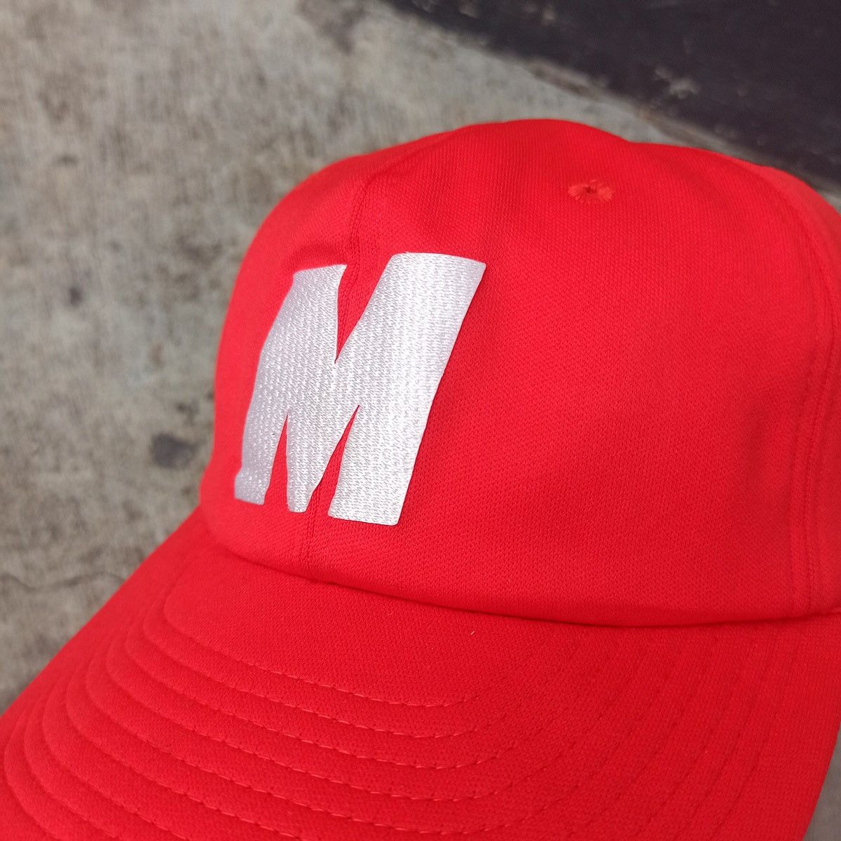 Hat Club × Mizuno × Vintage Sick.. initial M fitted hat with leather inner Size ONE SIZE - 8 Thumbnail