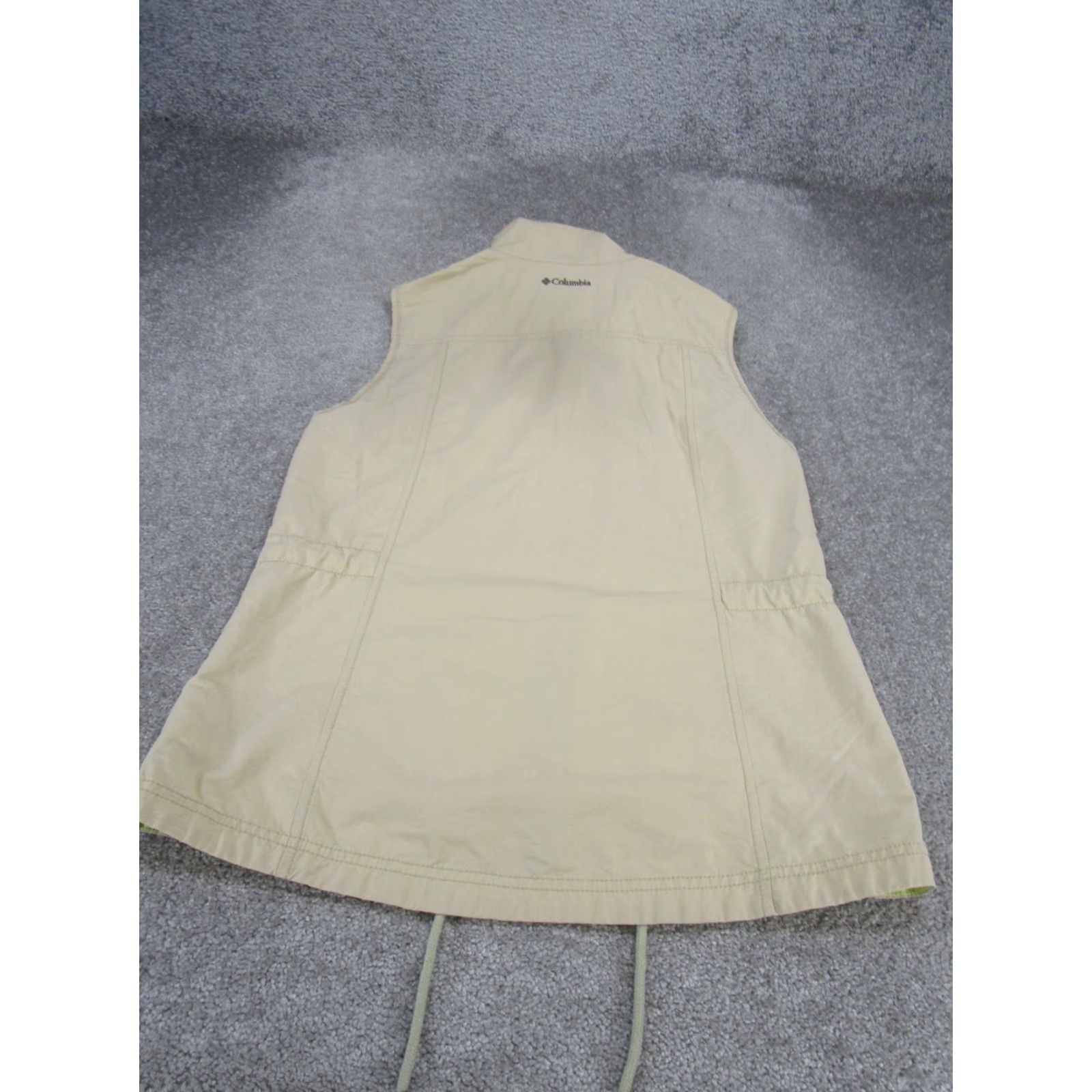 Vintage Columbia Vest Womens Medium Yellow Arch Cape III Lightweight Womens Size M / US 6-8 / IT 42-44 - 3 Thumbnail