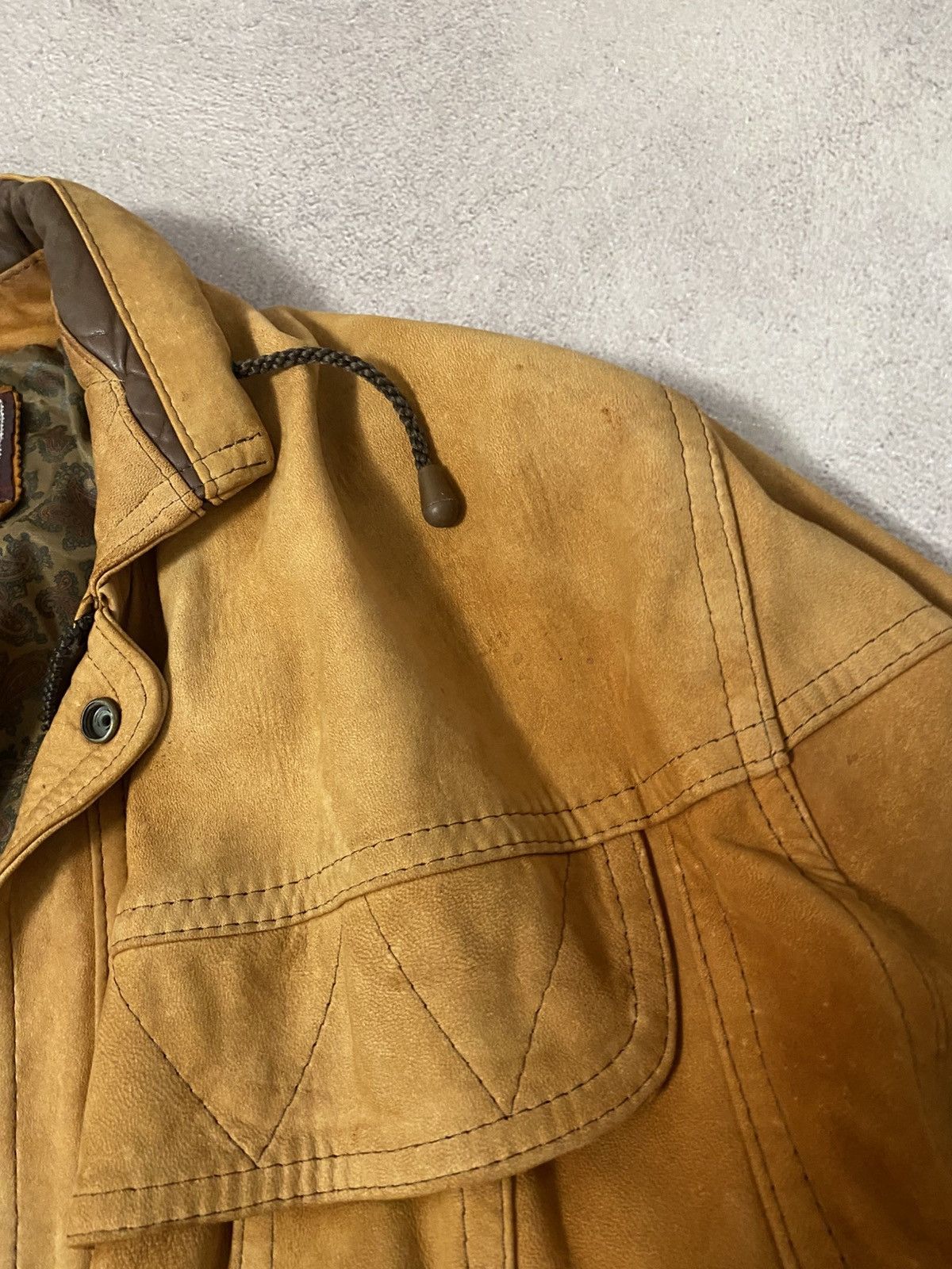 Other Leather Avant Garde Guidi style brown Leather Jacket Size US XL / EU 56 / 4 - 10 Thumbnail