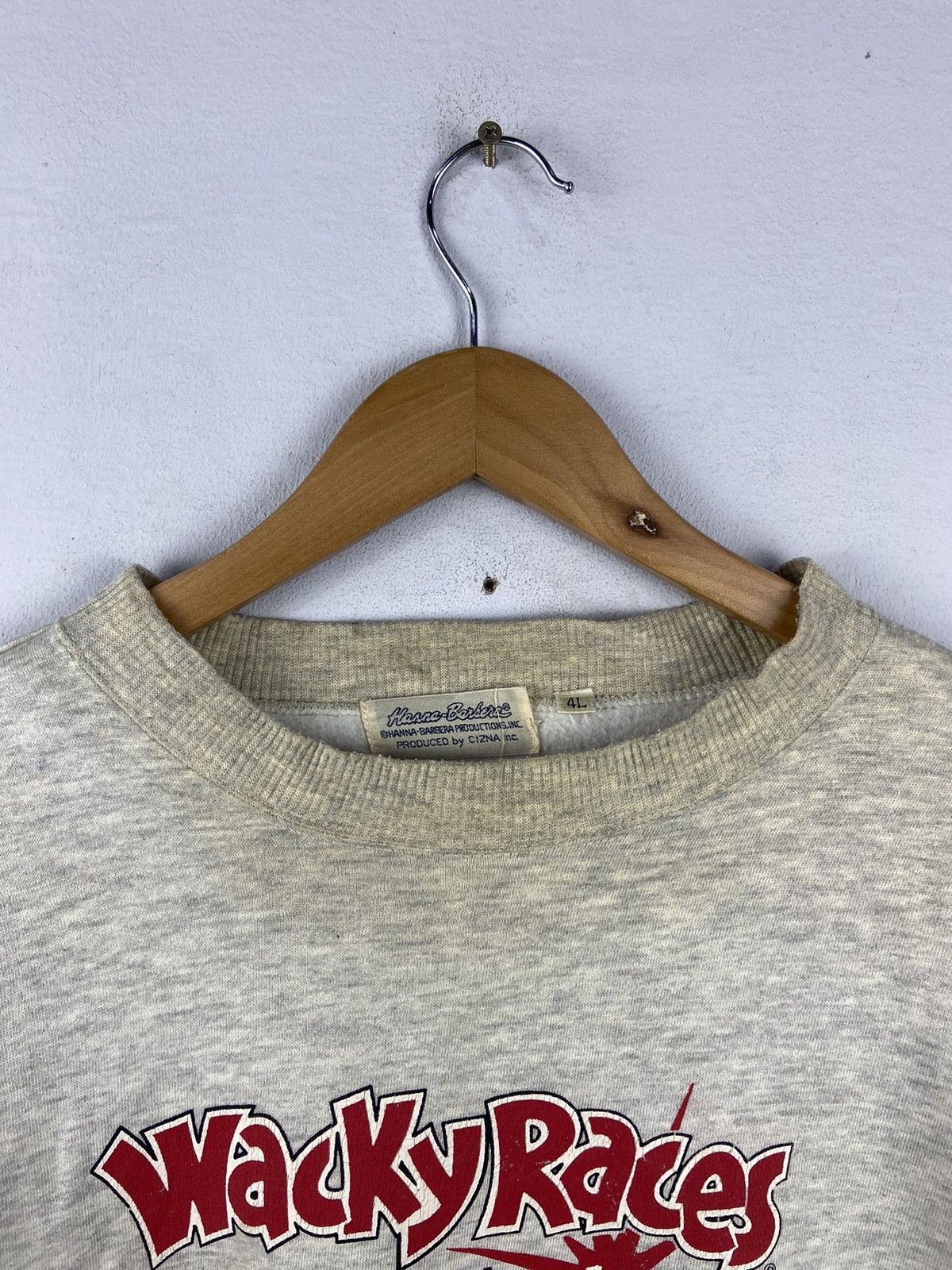 Cartoon Network × Vintage Vintage Wackey Races Hanna Barbara Cartoon Sweatshirt Size US L / EU 52-54 / 3 - 3 Thumbnail
