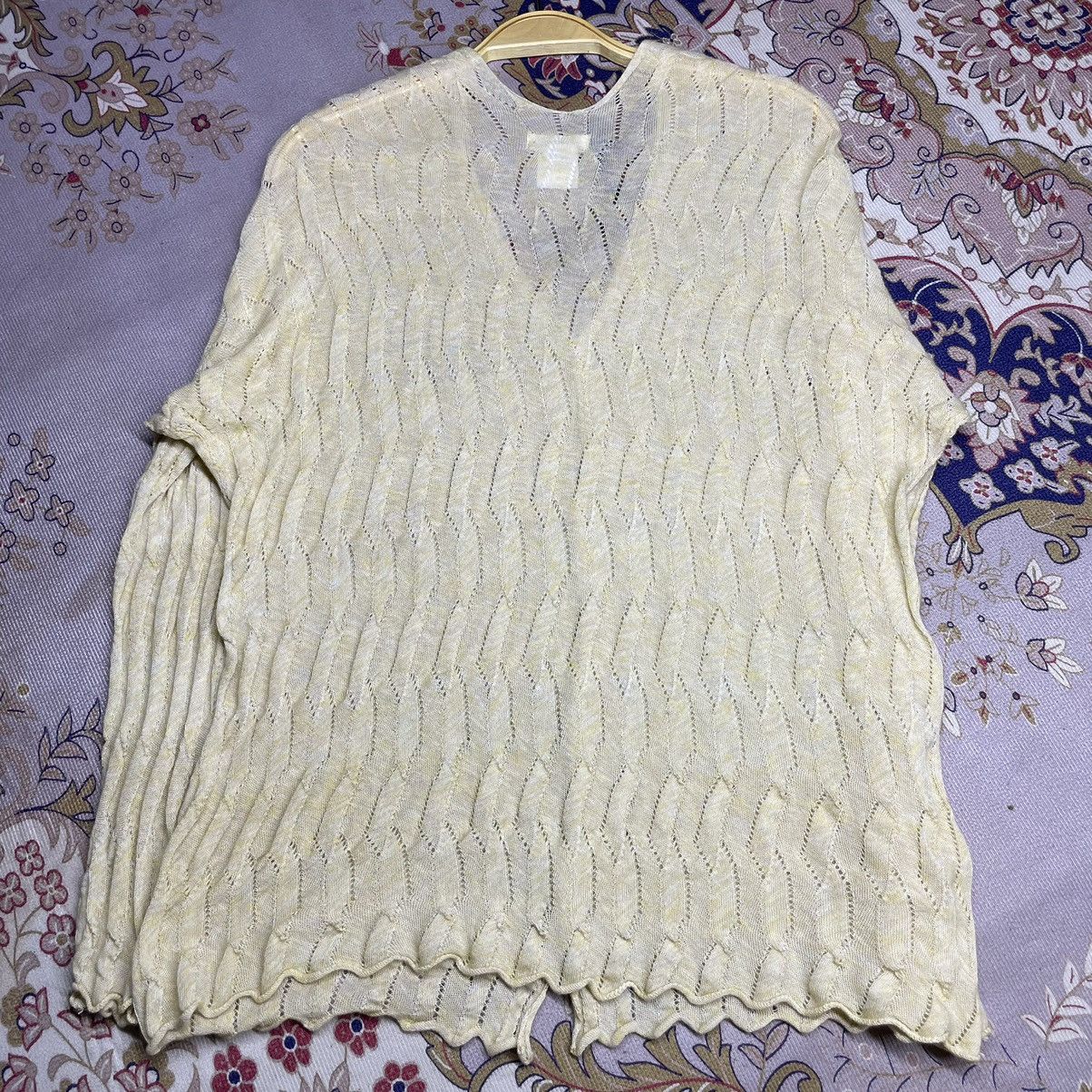 Issey Miyake Plantation Issey Miyake Mesh Cardigan Size M / US 6-8 / IT 42-44 - 10 Thumbnail