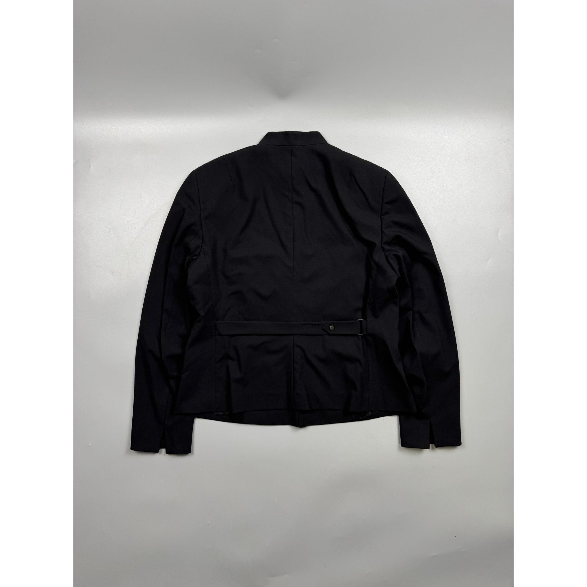 Akris Akris Punto Colarless Wool Blazer (Y1180) Size S / US 4 / IT 40 - 10 Thumbnail