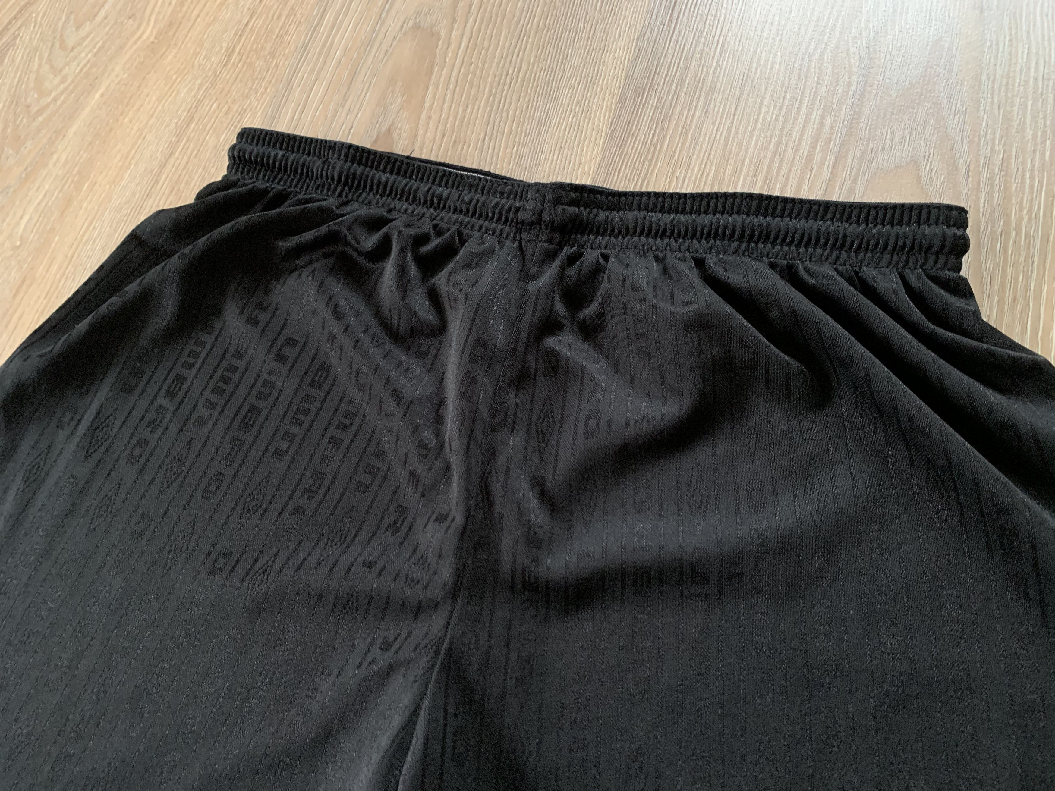 Umbro × Vintage Vintage Umbro Black Monograme Training Shorts Size US 32 / EU 48 - 4 Thumbnail