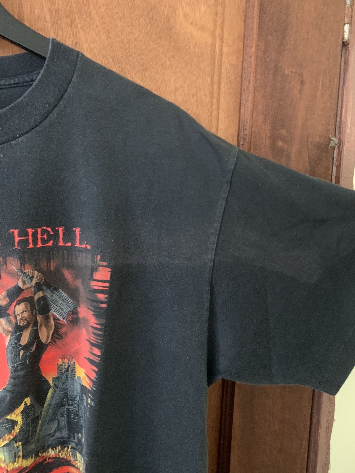 Vintage × WCW/nWo × WWF RARE‼️Vintage wwf summerslam vii undertaker stone cold shirt Size US XL / EU 56 / 4 - 10 Thumbnail