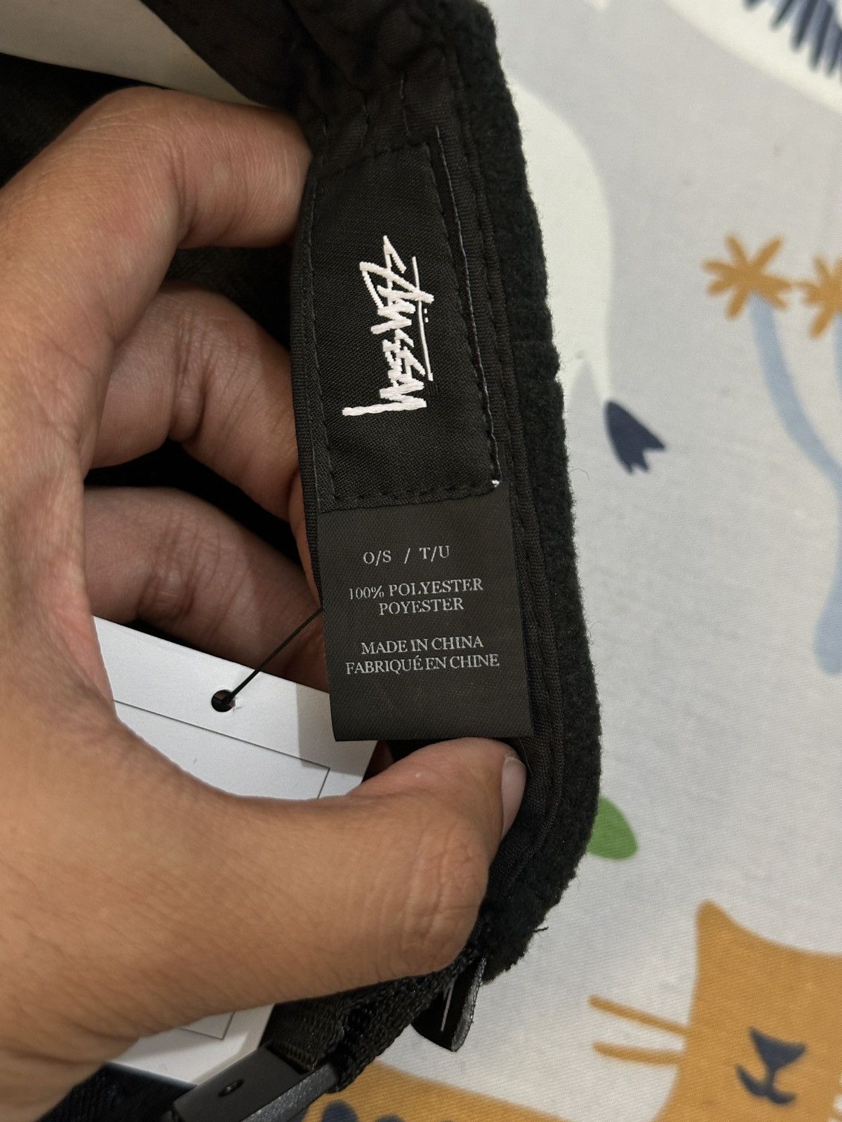 Stussy Stussy Polar Fleece strapback cap Size ONE SIZE - 7 Thumbnail