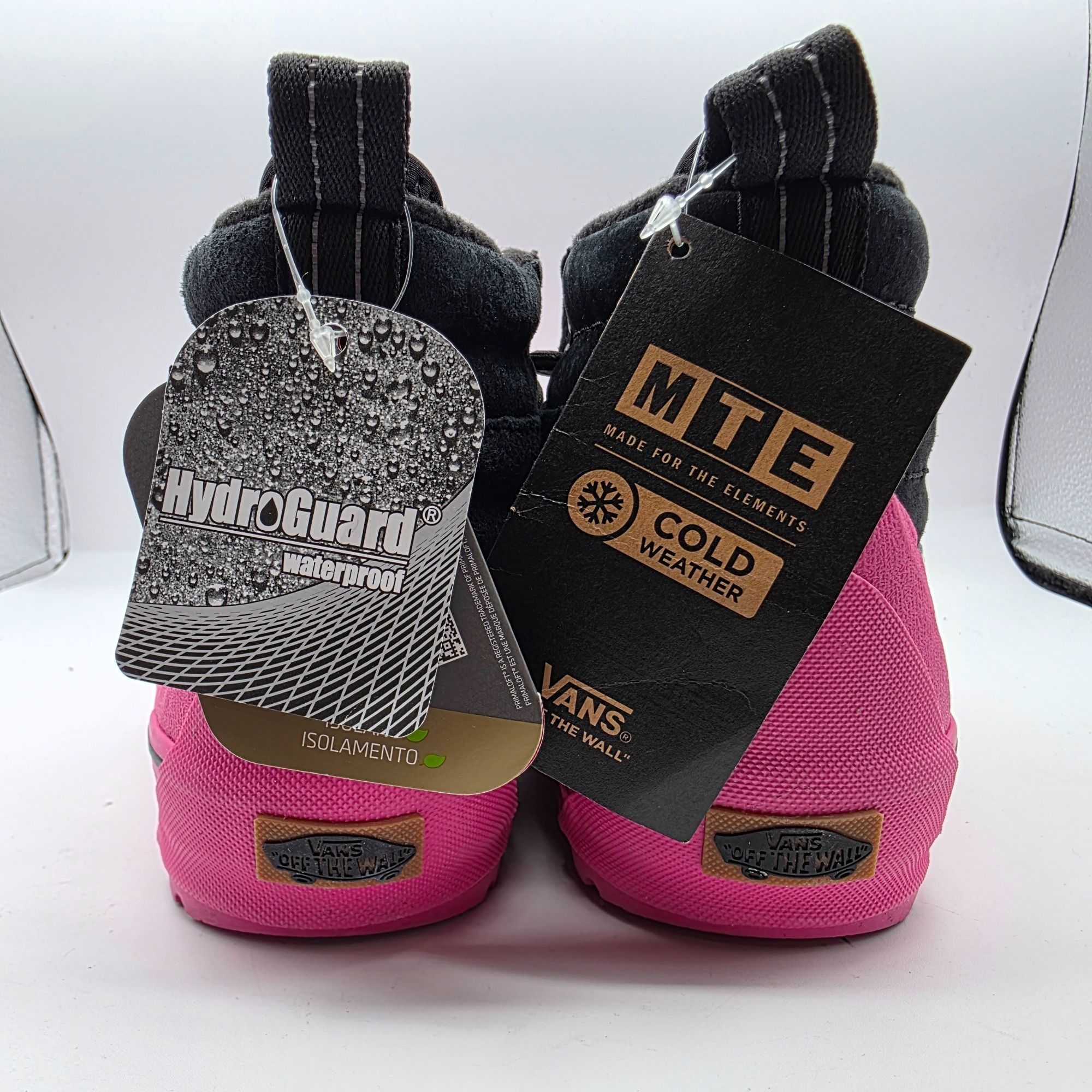 Vans Vans Sk8 Hi Dip MTE 2 Womens Size 7 Black Pink High Top Shoe Size US 7 / IT 37 - 4 Thumbnail