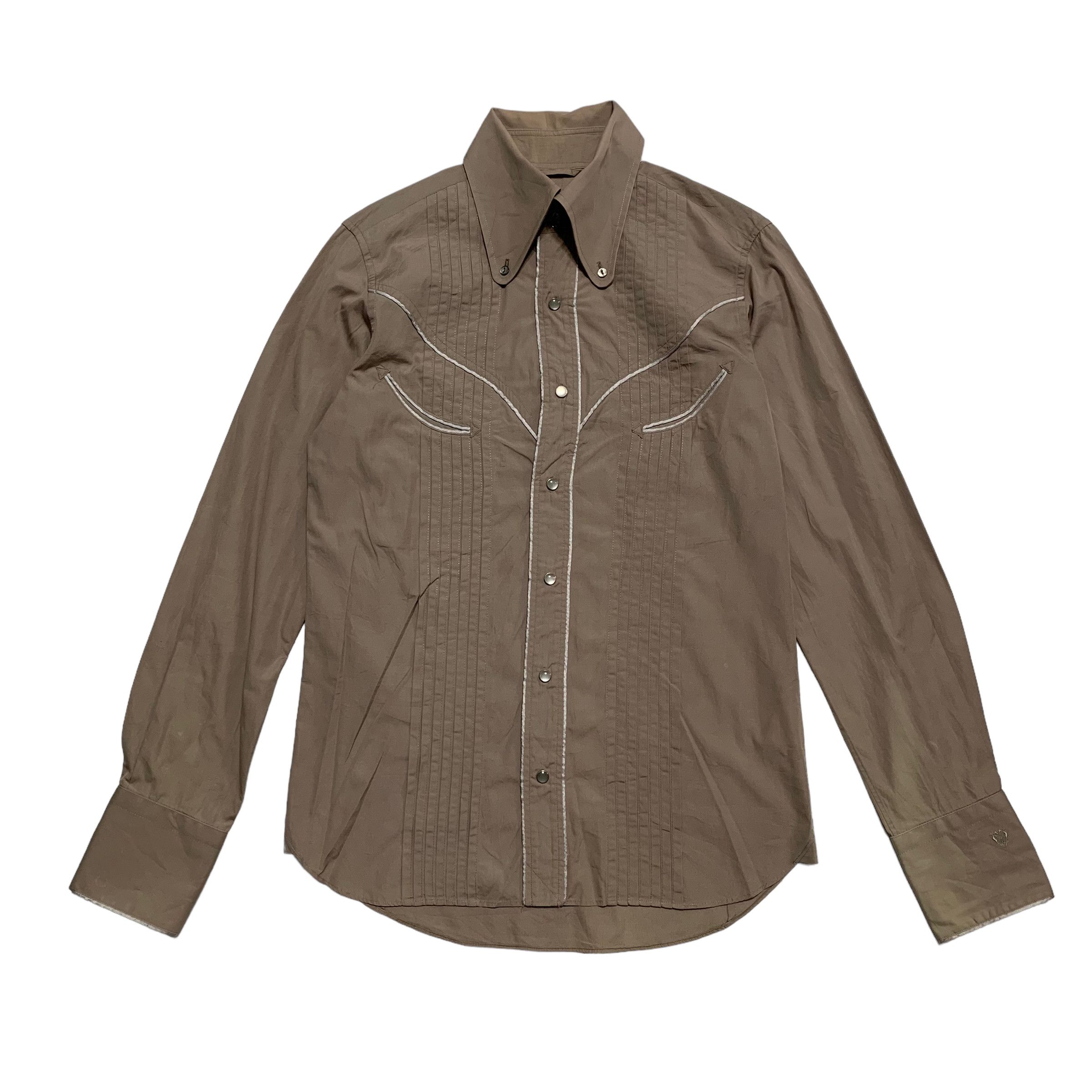 image of Miharayasuhiro Shirt in Grey, Men's (Size Small)