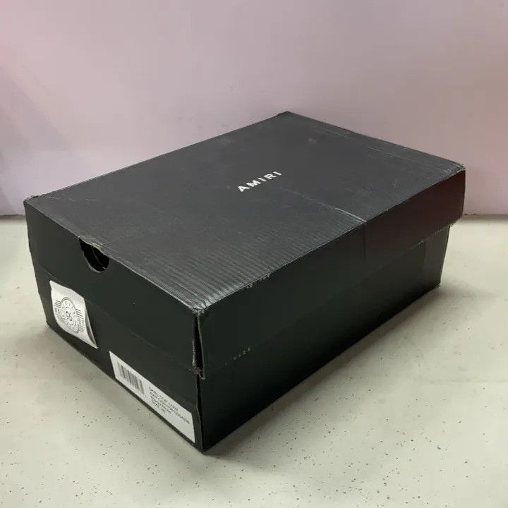 Amiri AMIRI Women's White/Black Low-Top Bone Sneakers Size US 5 / IT 35 - 5 Thumbnail