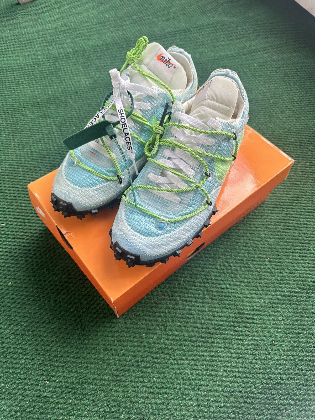 Nike × Off-White × Virgil Abloh Off White Waffle Racer Size US 8 / EU 41 - 2 Thumbnail
