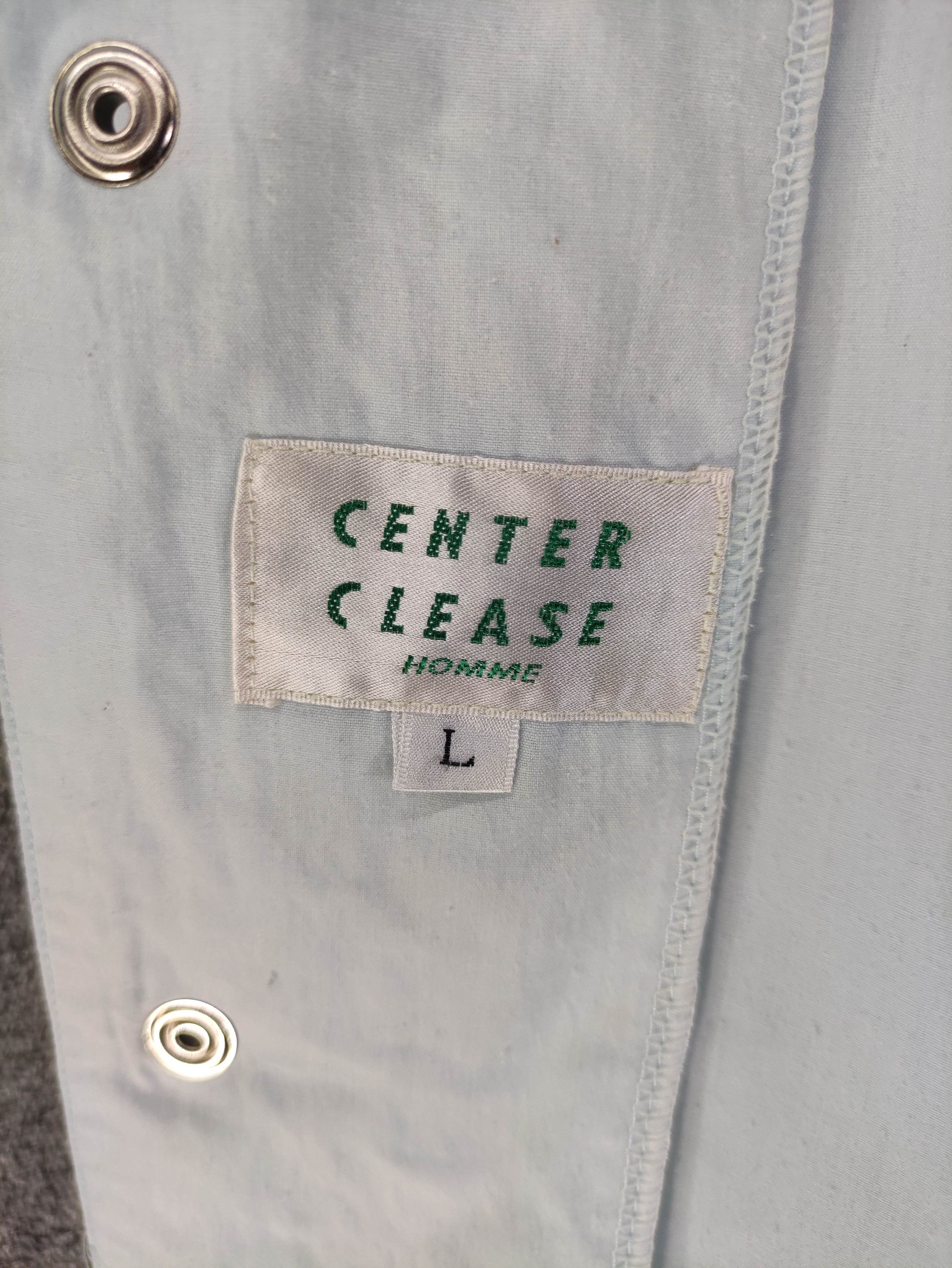 Japanese Brand Vintage Center Clease Homme Thin Jacket Snap Button Size L / US 10 / IT 46 - 6 Thumbnail