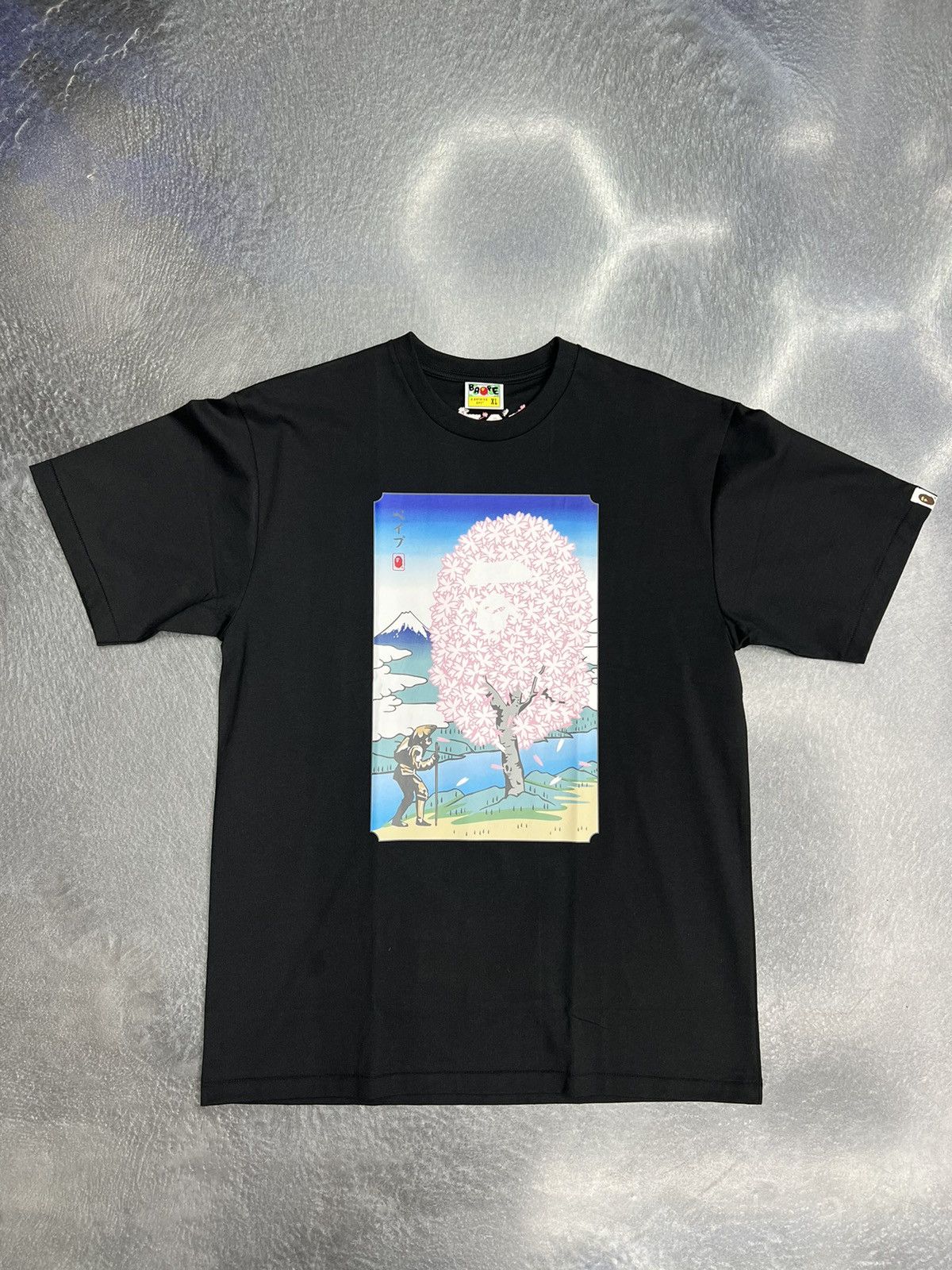 Bape Bape Japan Sakura T-Shirt Size US XL / EU 56 / 4 - 1 Thumbnail