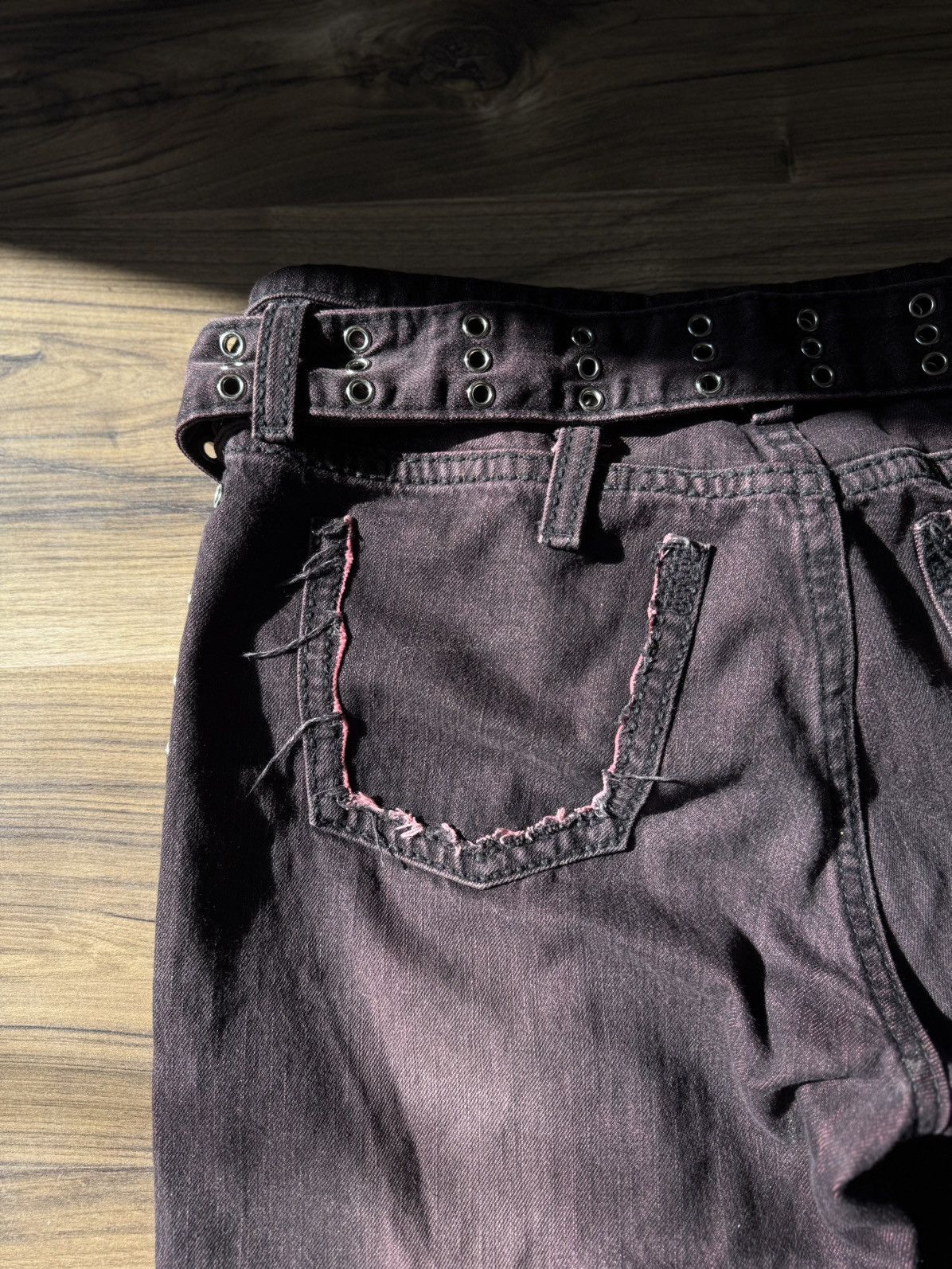 Cheap Monday Cheap Monday AntiLow Waist Baggy Jeans Pink Purple Size 27" / US 4 / IT 40 - 16 Thumbnail