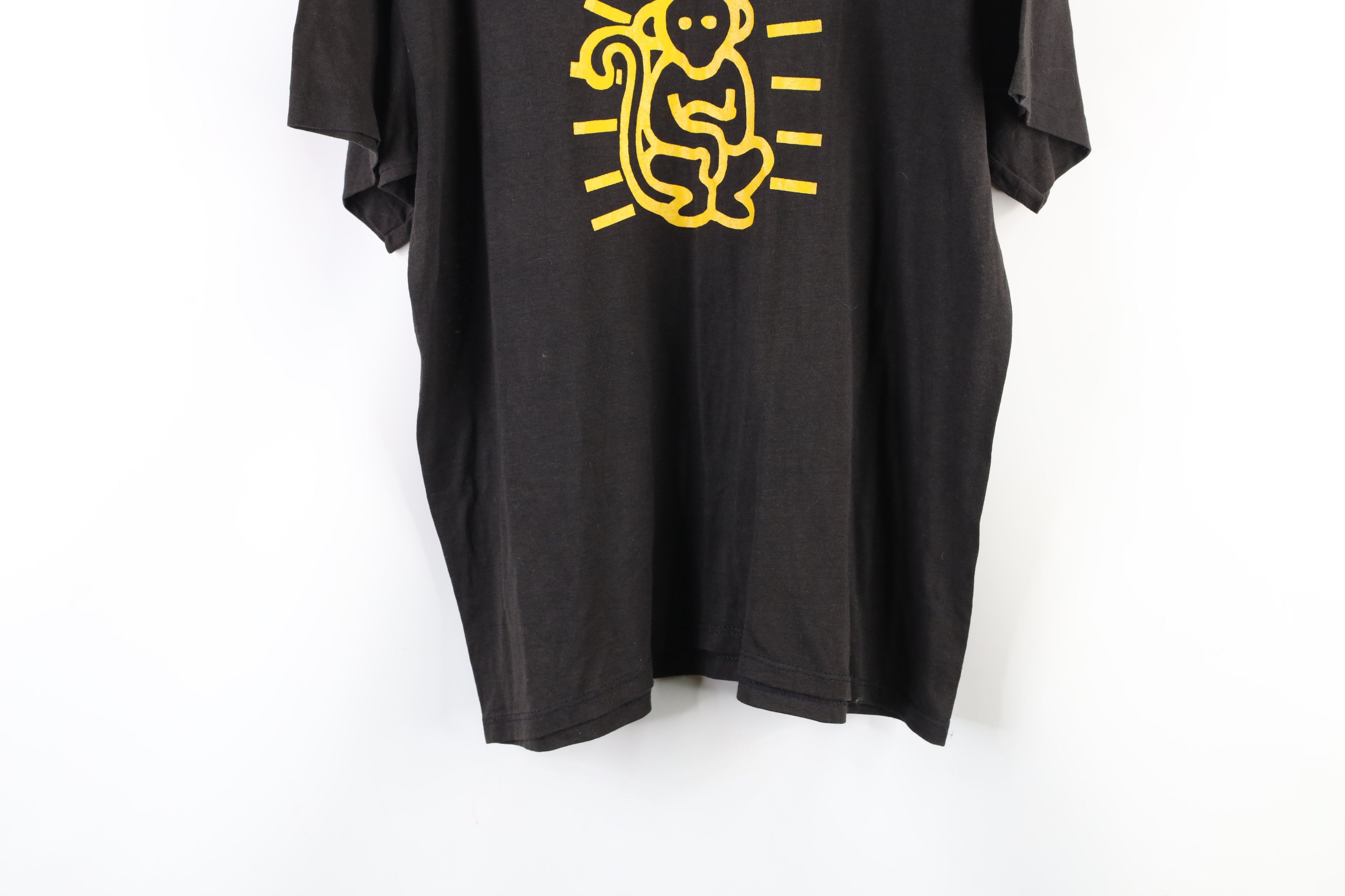 Vintage Vintage 80s Beastie Boys Brass Monkey Band T-Shirt Black USA Size US XL / EU 56 / 4 - 3 Thumbnail