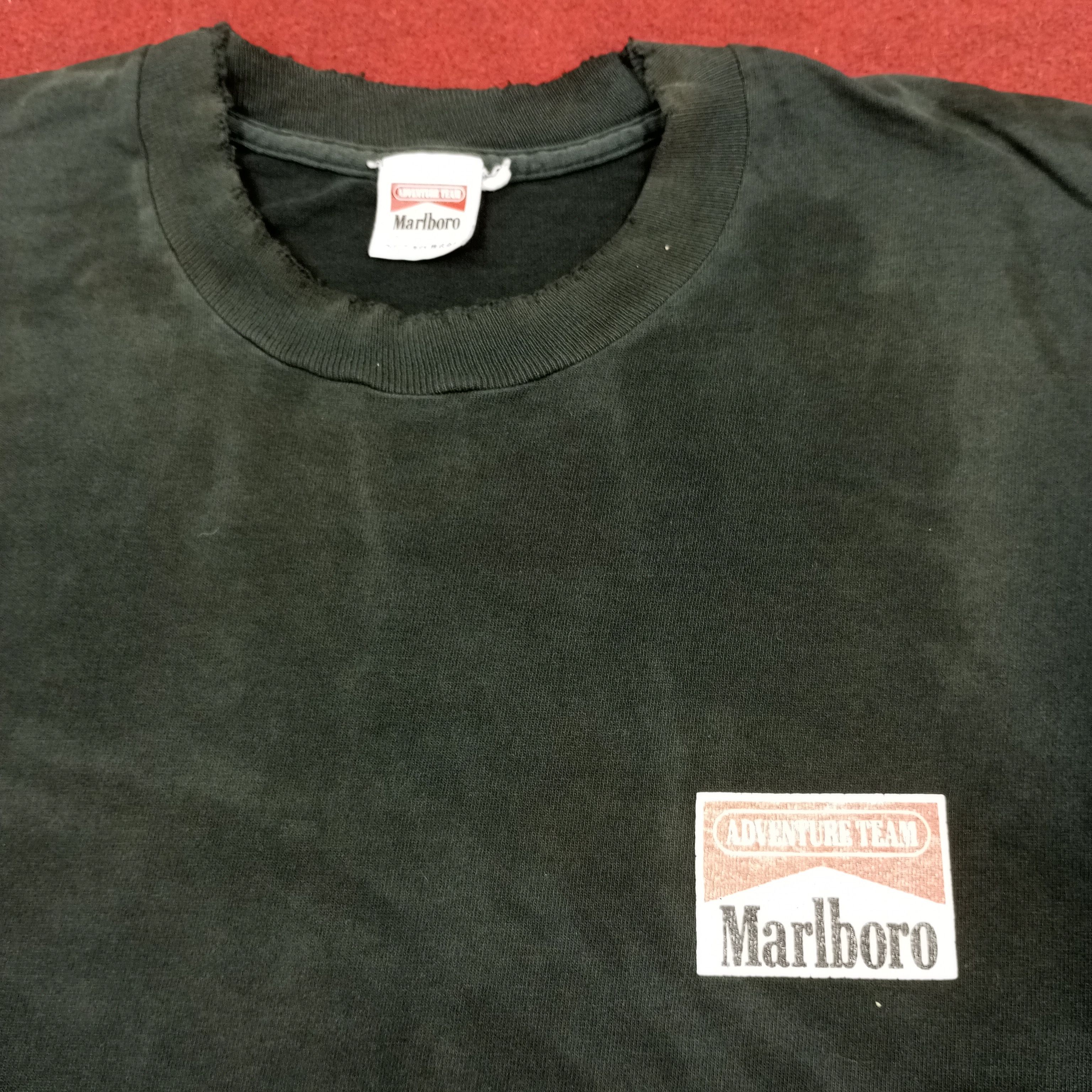 Marlboro × Vintage Marlboro Adventure Team Classic Brand Distressed Tshirt Size US L / EU 52-54 / 3 - 2 Thumbnail