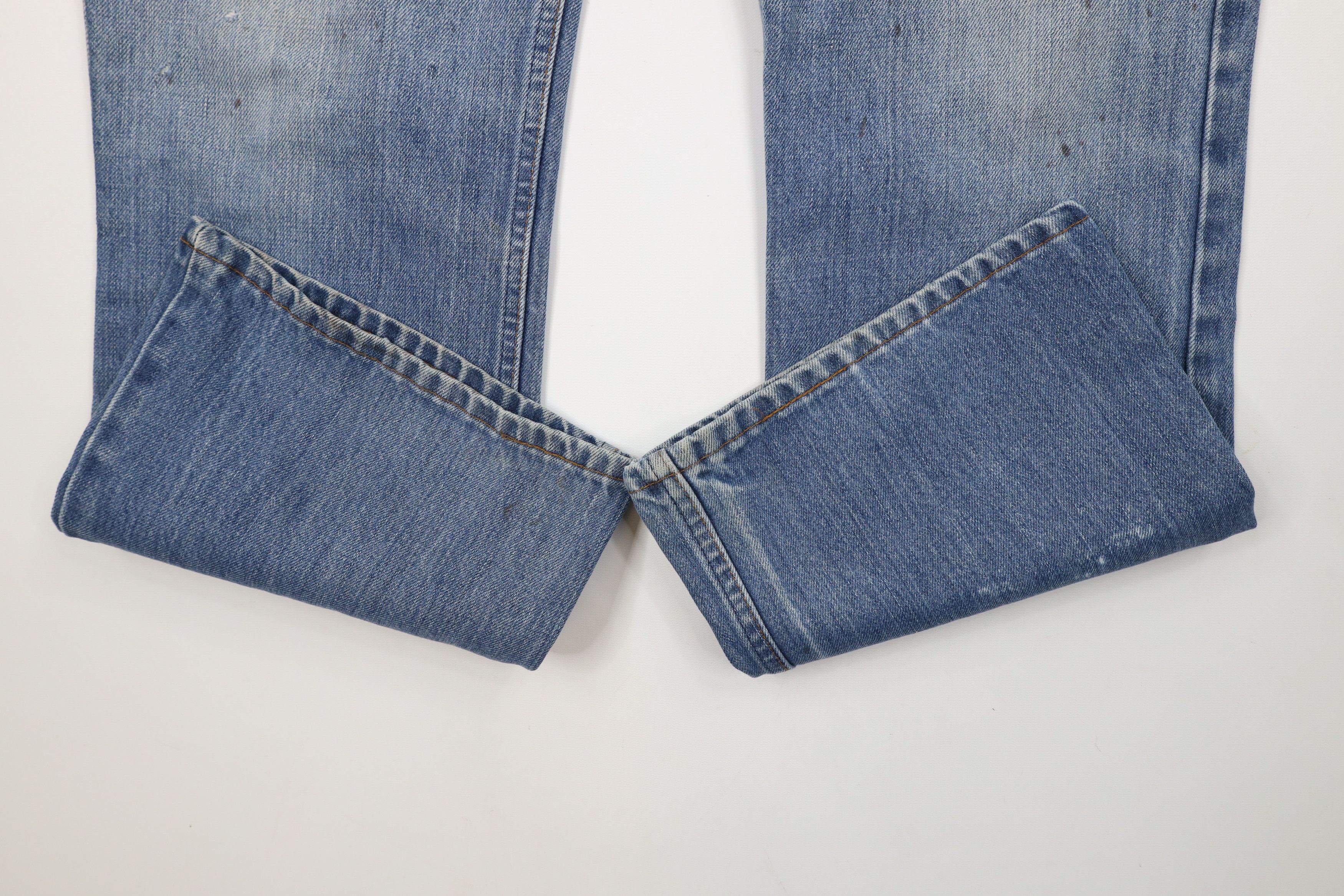 Vintage Vintage 70s Streetwear Wide Leg Bell Bottoms Denim Jeans USA Size US 36 / EU 52 - 7 Thumbnail