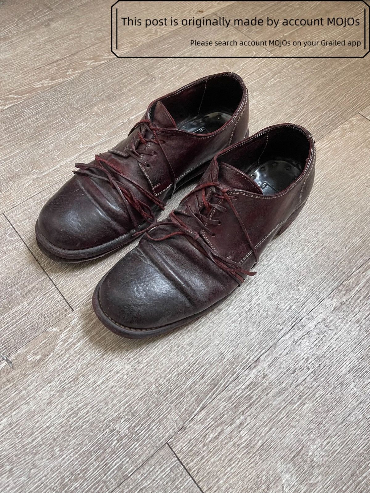 Guidi Guidi 992 Derbies Cordovan Cont (True To Size) | Grailed