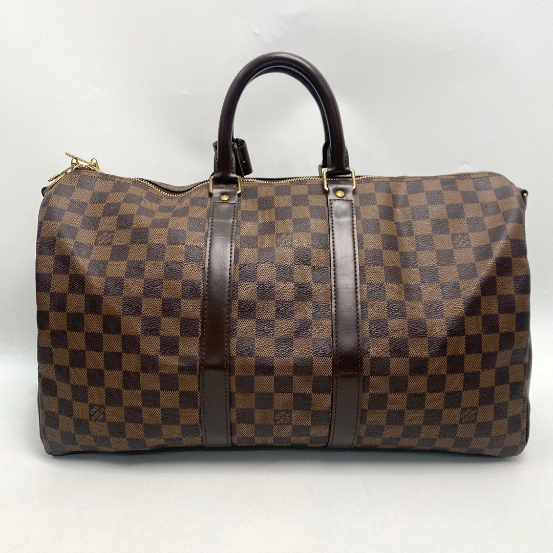 Louis Vuitton Louis Vuitton Damier Keepall Bandouliere 45 Duffle Bag Size ONE SIZE - 3 Thumbnail