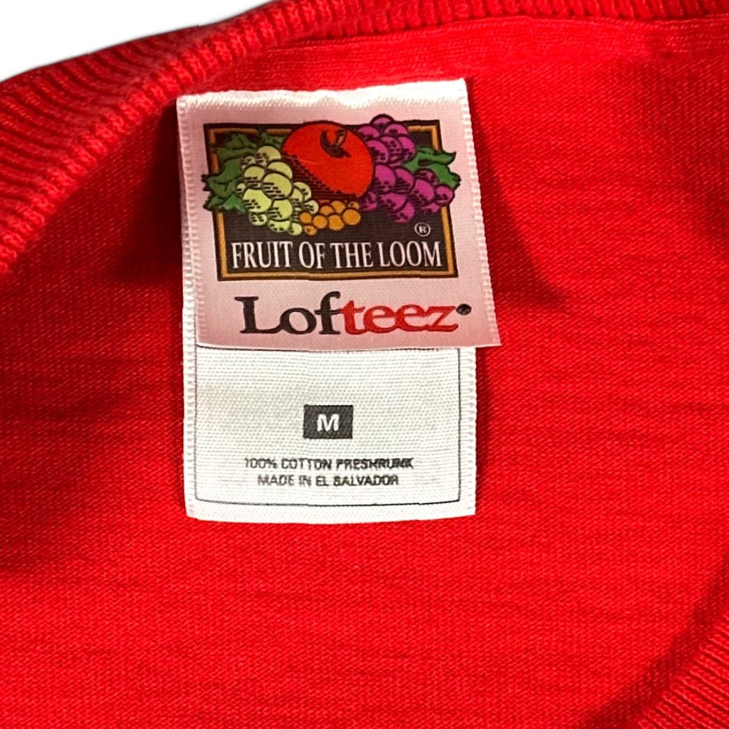 Fruit Of The Loom VINTAGE Clif Bar Shirt Adult MEDIUM Red Natural Energy Gel Promo 90s Size US M / EU 48-50 / 2 - 5 Thumbnail