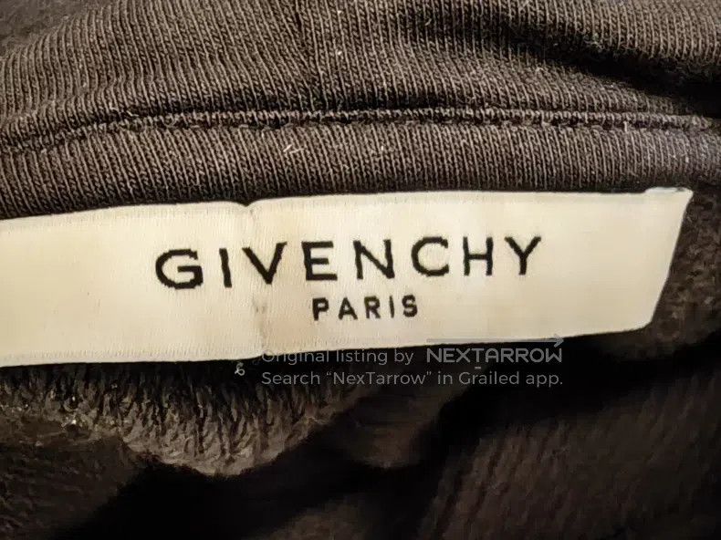 Givenchy Givenchy Black Hooded Sweatshirt (Size X, Purchased from O Size US XL / EU 56 / 4 - 5 Thumbnail