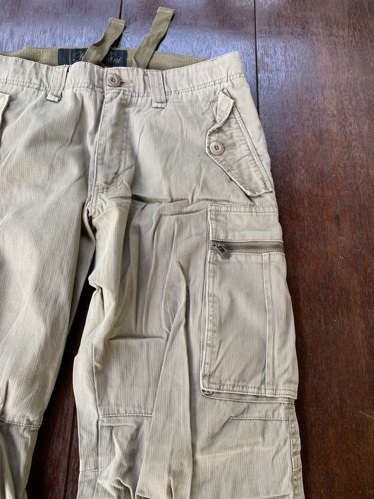 Karl Kani × Vintage 90s Karl Kani hip hop tupac travis style cargo pants Size US 35 - 3 Thumbnail