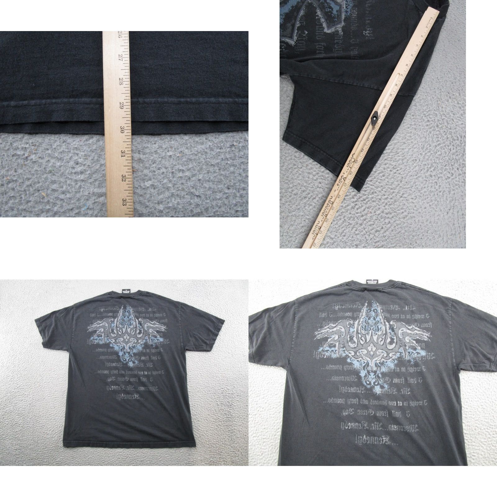 Vintage VINTAGE WWE MR. KENNEDY Ken Anderson Authentic Wrestling Shirt XL Black Crew Neck Short Sleeve Mens T-Shirt 2000s Wrestling Logo Print Size US XL / EU 56 / 4 - 8 Thumbnail