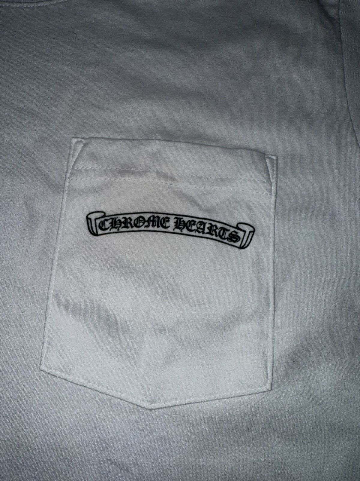 Chrome Hearts Chrome hearts basic white tee Size US M / EU 48-50 / 2 - 3 Thumbnail