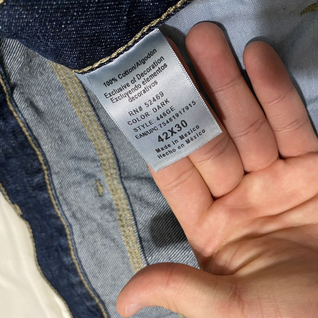 Vintage Vintage Denim Carpenter Pants Size US 42 / EU 58 - 5 Thumbnail