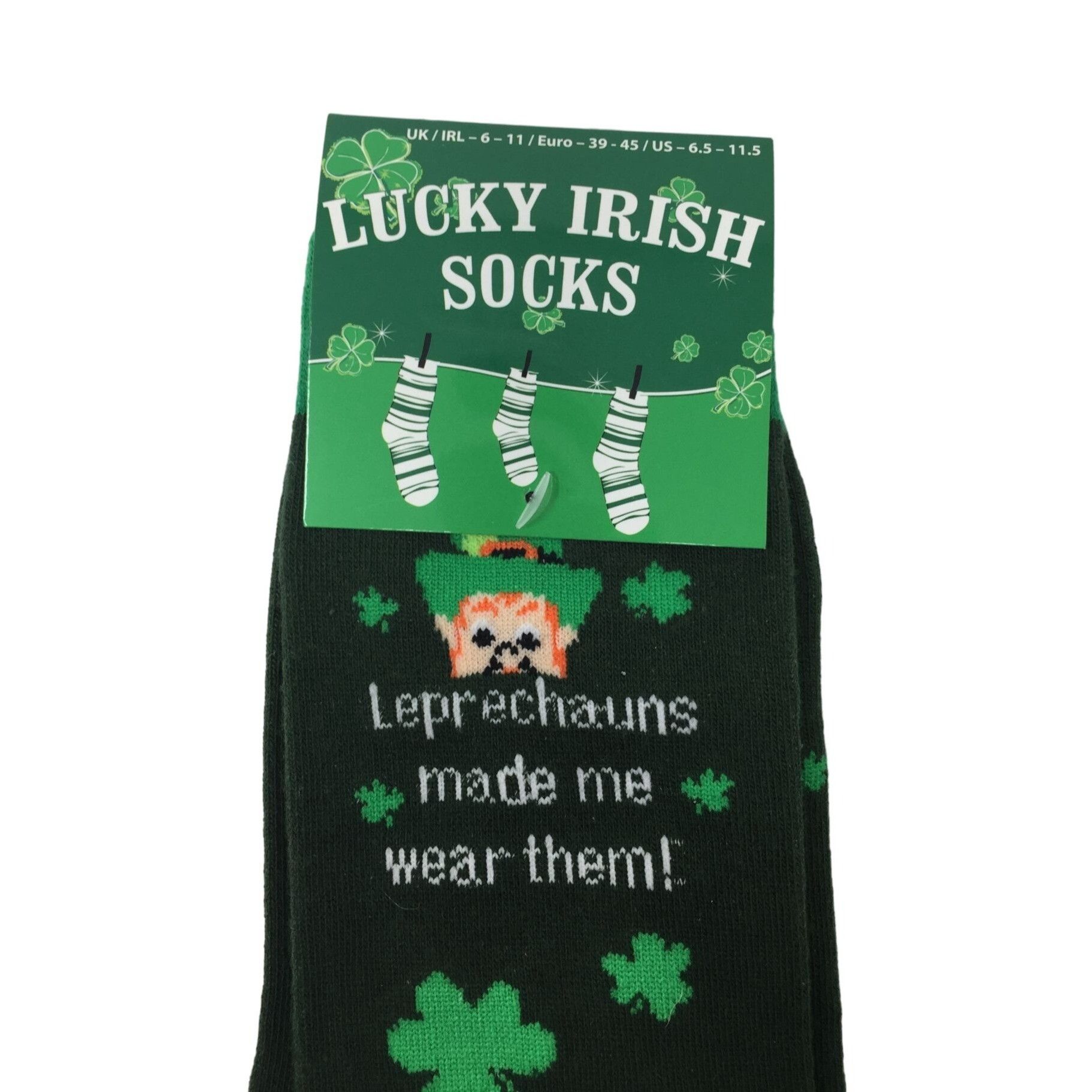 Other NWT UNISEX LUCKY IRISH SOCKS SIZE 6.5-11.5 Size ONE SIZE - 2 Thumbnail