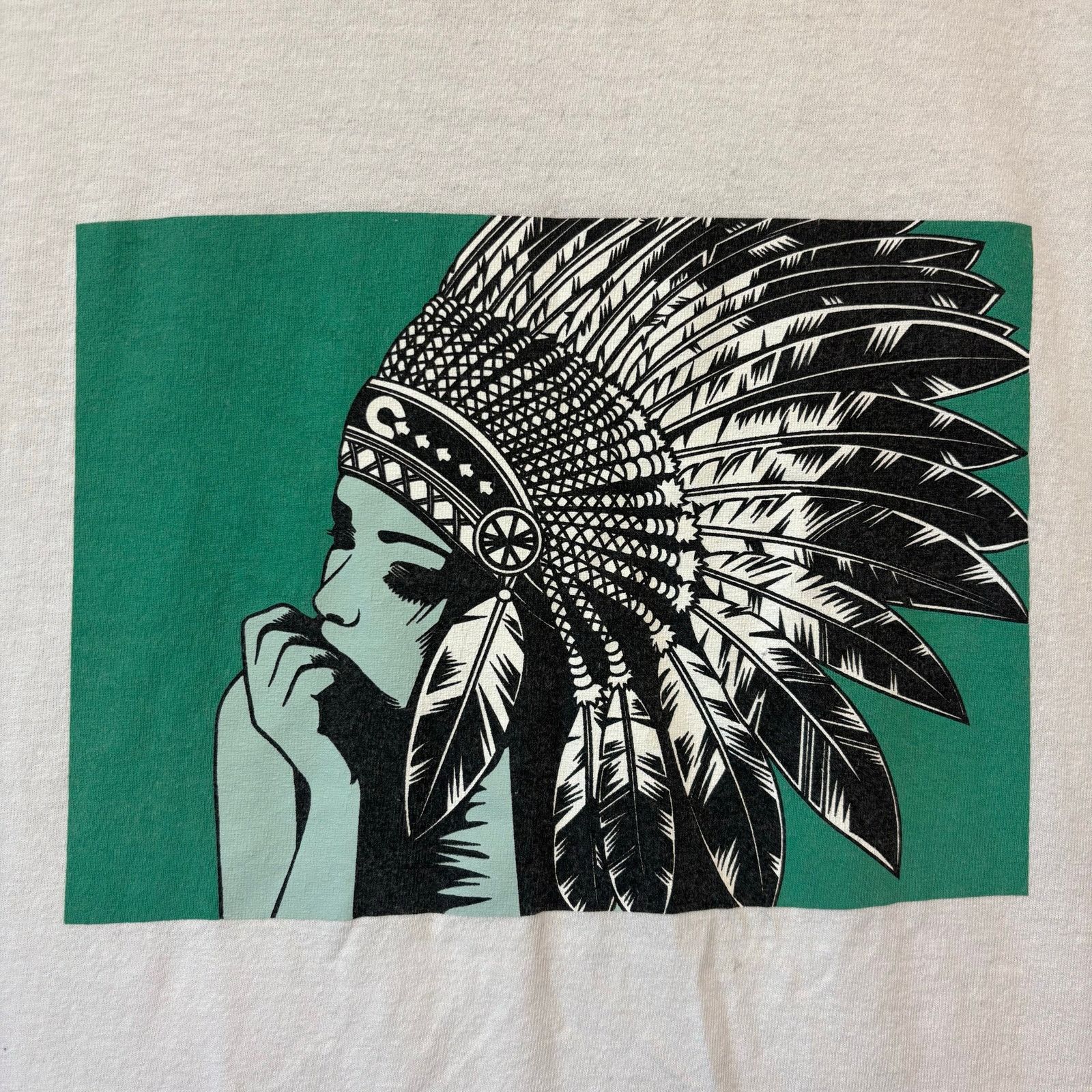 Other Connetic Native Tee Shirt Feather Headdress Beautiful Sexy Size US XL / EU 56 / 4 - 5 Thumbnail