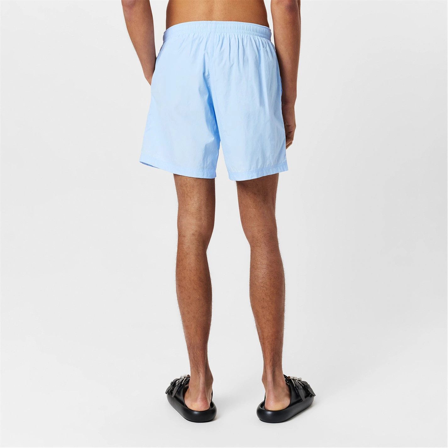 Alexander McQueen o1g2r1mq0326 Logo Quick-Dry Tailored Fit Swim Shorts in Blue Size US 30 / EU 46 - 4 Thumbnail