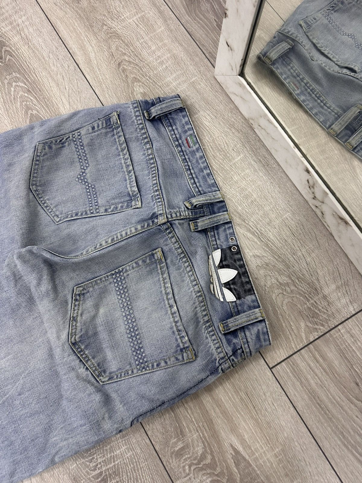 Diesel Diesel x Adidas Light Distressed Y2K Jeans Size US 32 / EU 48 - 11 Thumbnail