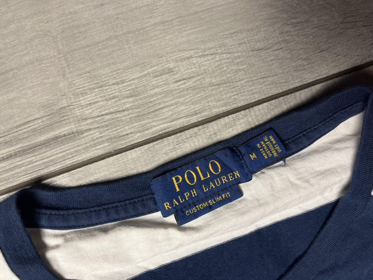 Polo Ralph Lauren Polo Ralph Lauren Tshirt Striped size Medium Size US M / EU 48-50 / 2 - 4 Thumbnail