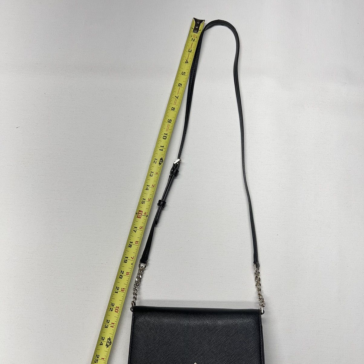 Kate Spade Kate Spade Cross Body Wallet Black Clutch Bag Black Flap Size ONE SIZE - 23 Thumbnail