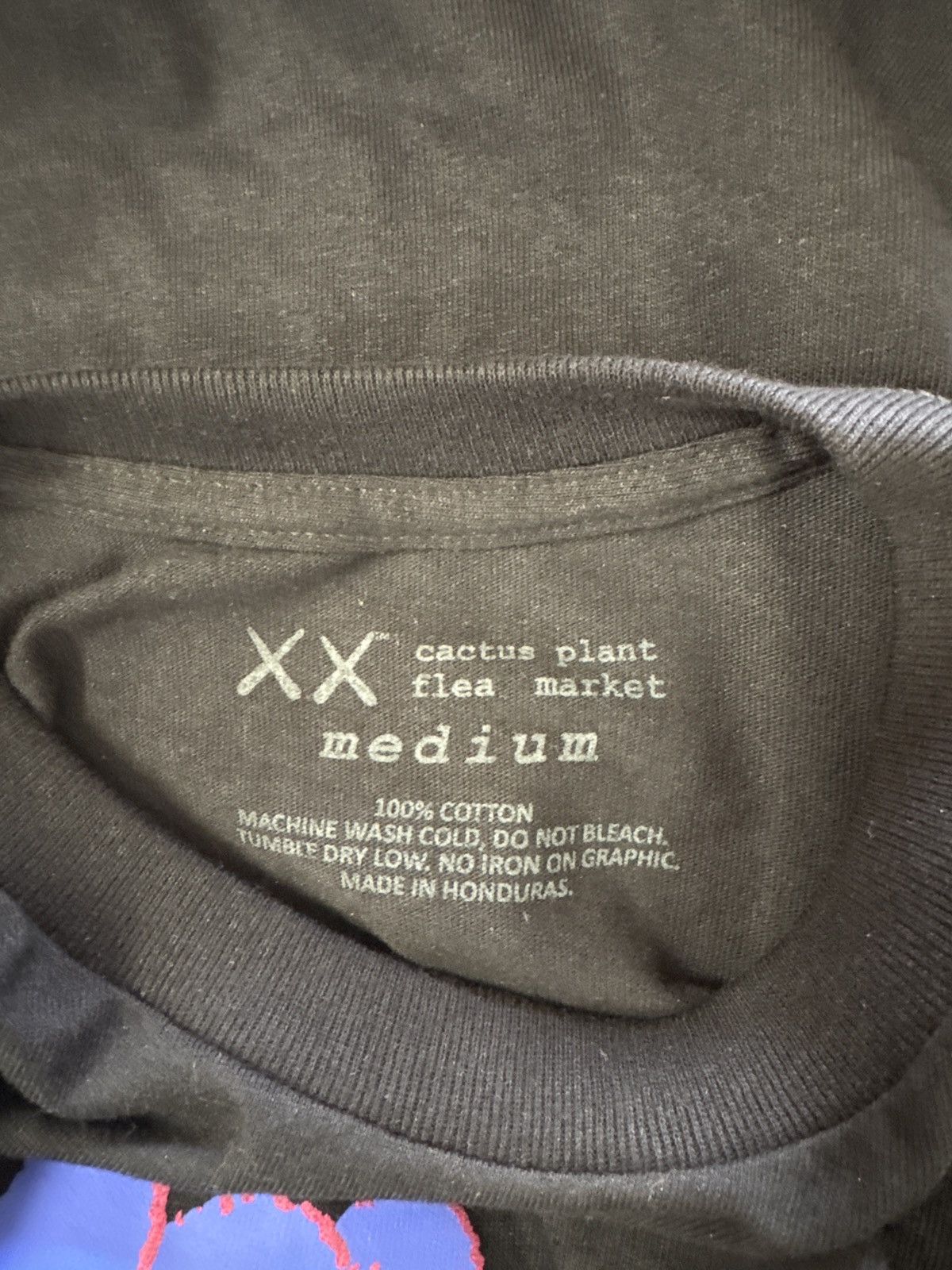 Cactus Plant Flea Market × Kaws Kaws X CPFM Puff Print Tee | Brand New Size US M / EU 48-50 / 2 - 3 Thumbnail