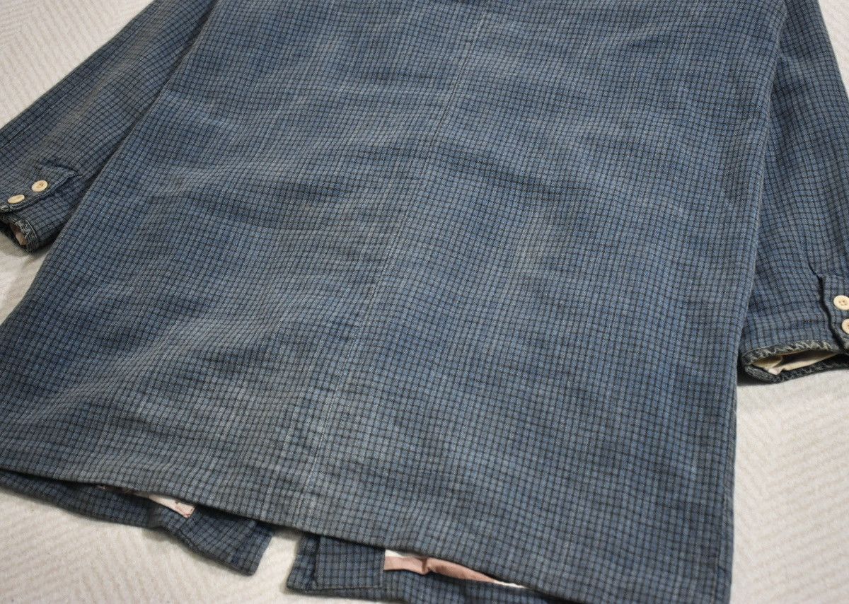 Visvim Visvim Mies Coat Indigo Check size4 Size US XL / EU 56 / 4 - 7 Thumbnail